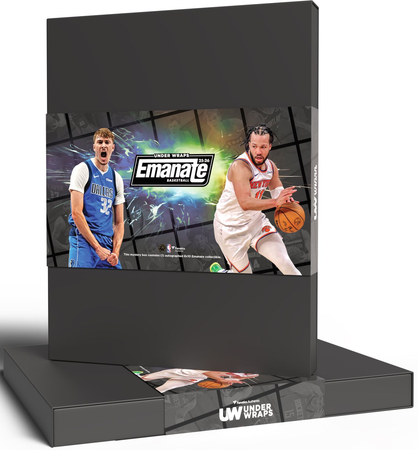 NBA 2025-26 Under Wraps 8'' x 10'' Emanate Basketball Card