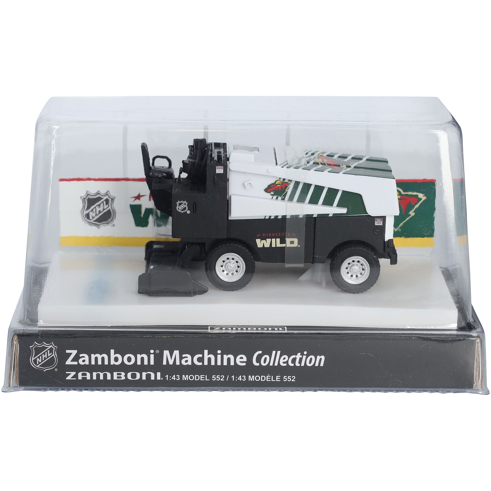 NHL Minnesota Wild Die Cast Zamboni Figurine