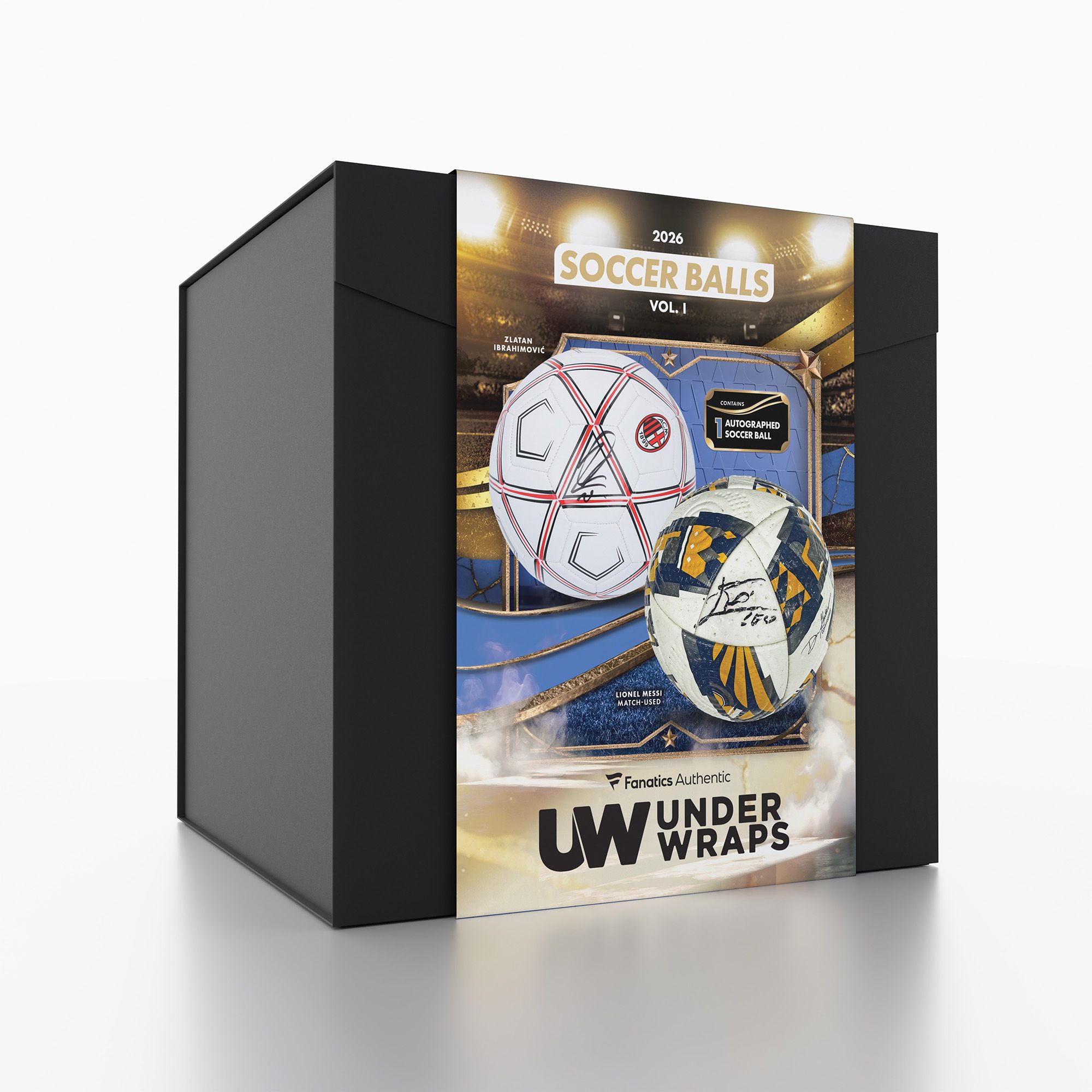 FIFA 2026 Under Wraps Autographed Soccer Balls Volume 1