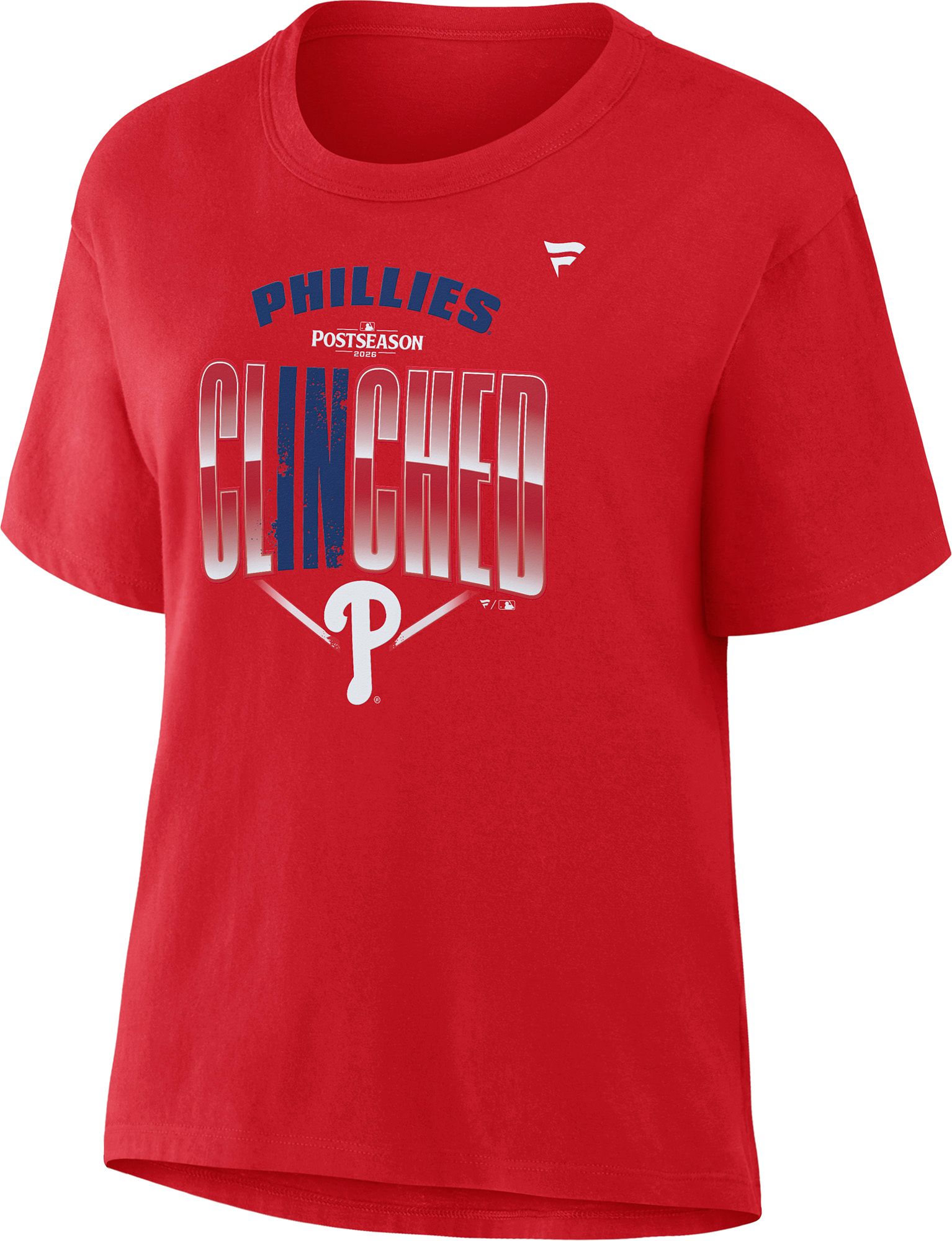 MLB Women's Philadelphia Phillies Postseason Participant 2026 Locker Room T-Shirt