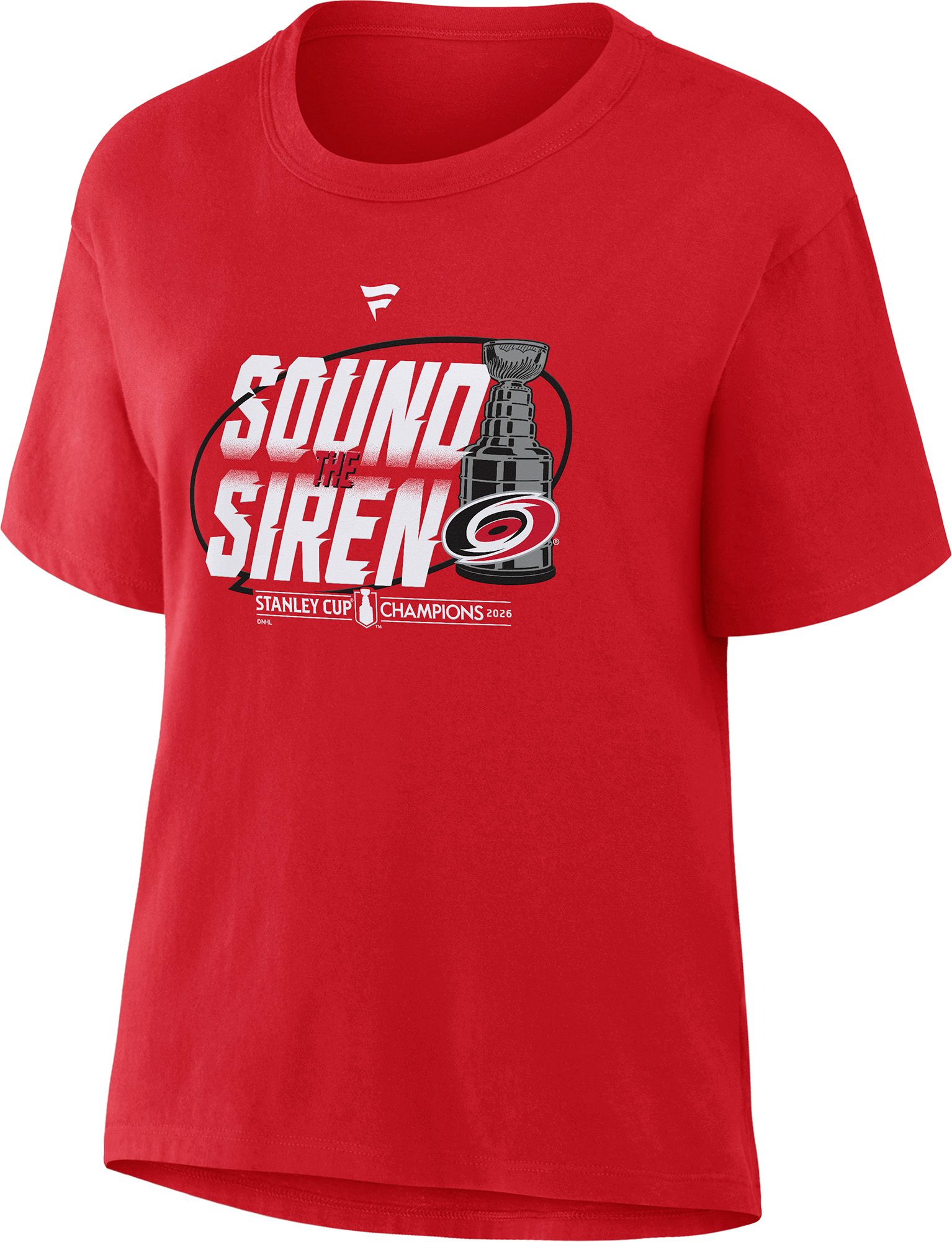 NHL Women's Carolina Hurricanes 2026 Stanley Cup Champions Parade T-Shirt