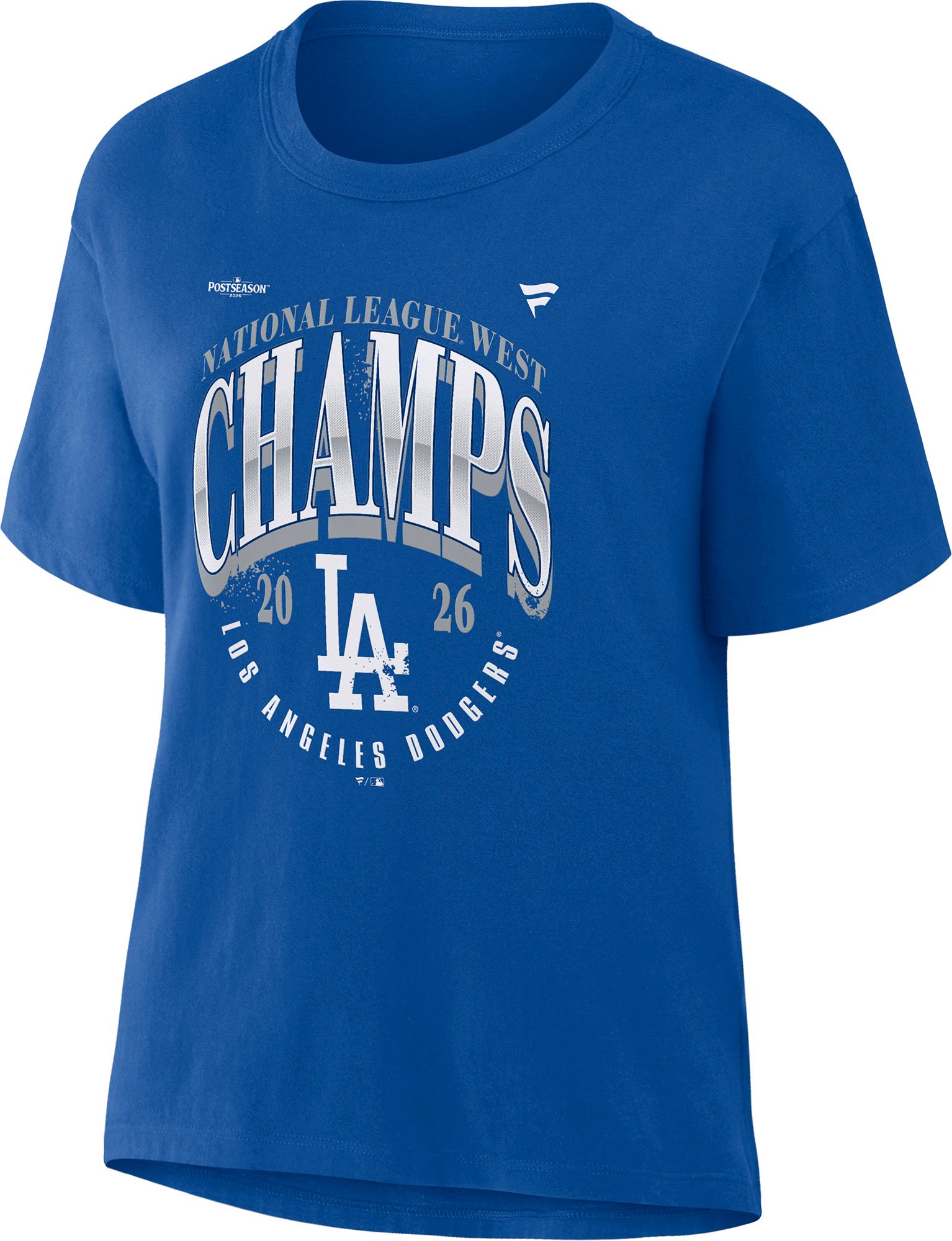 MLB Women's Los Angeles Dodgers Division Champs 2026 Locker Room T-Shirt