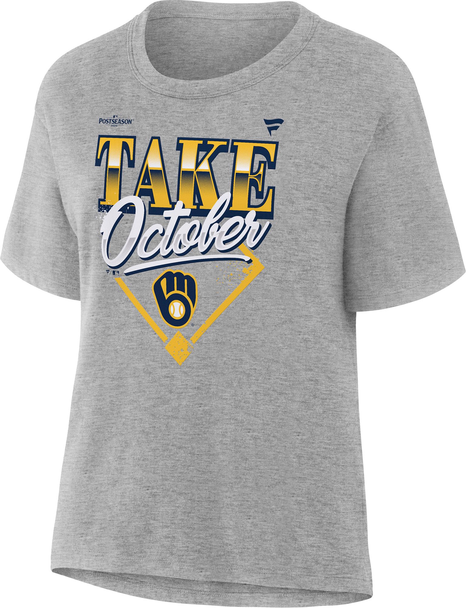 MLB Women's Milwaukee Brewers Division Series Champs 2026 Locker Room T-Shirt