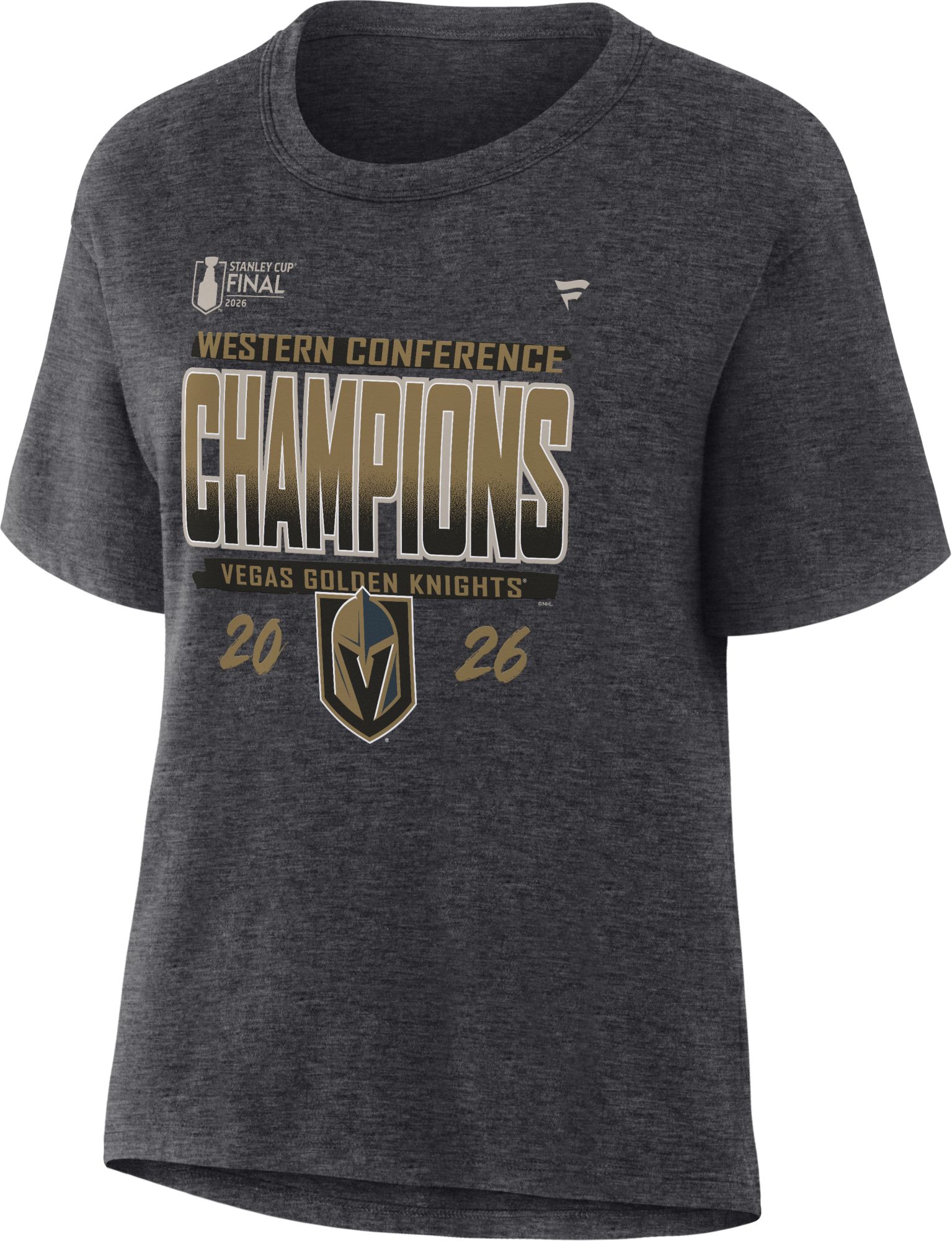 NHL Women's Vegas Golden Knights 2026 Western Conference Champions Locker Room T-Shirt