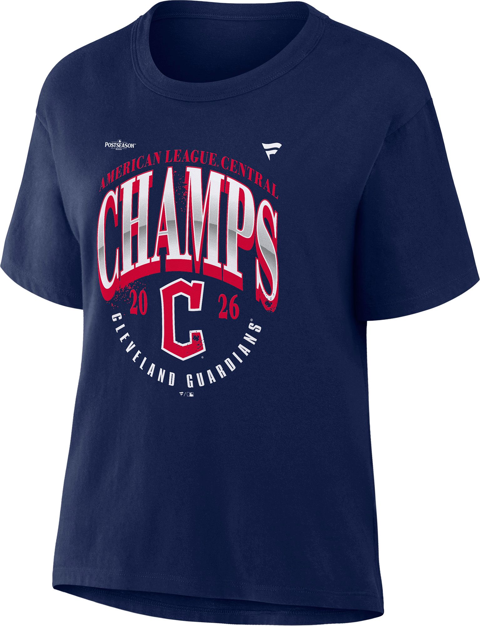 MLB Women's Cleveland Guardians Division Champs 2026 Locker Room T-Shirt