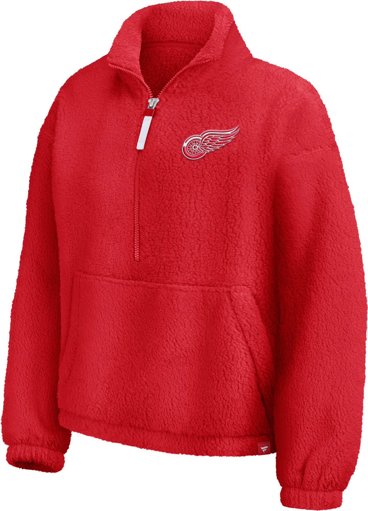 NHL Women's Detroit Red Wings Sherpa 1/4 Zip