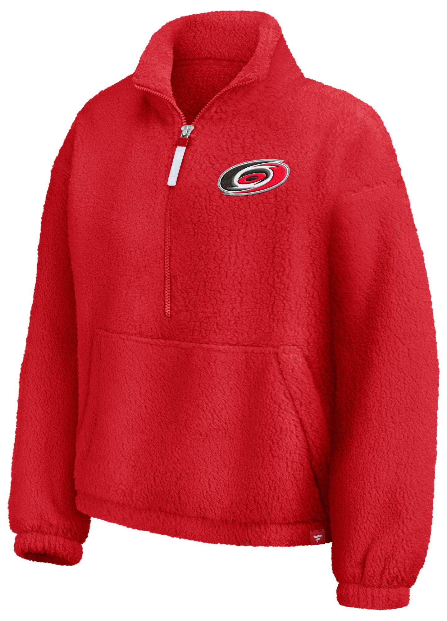 NHL Women's Carolina Hurricanes Sherpa 1/4 Zip