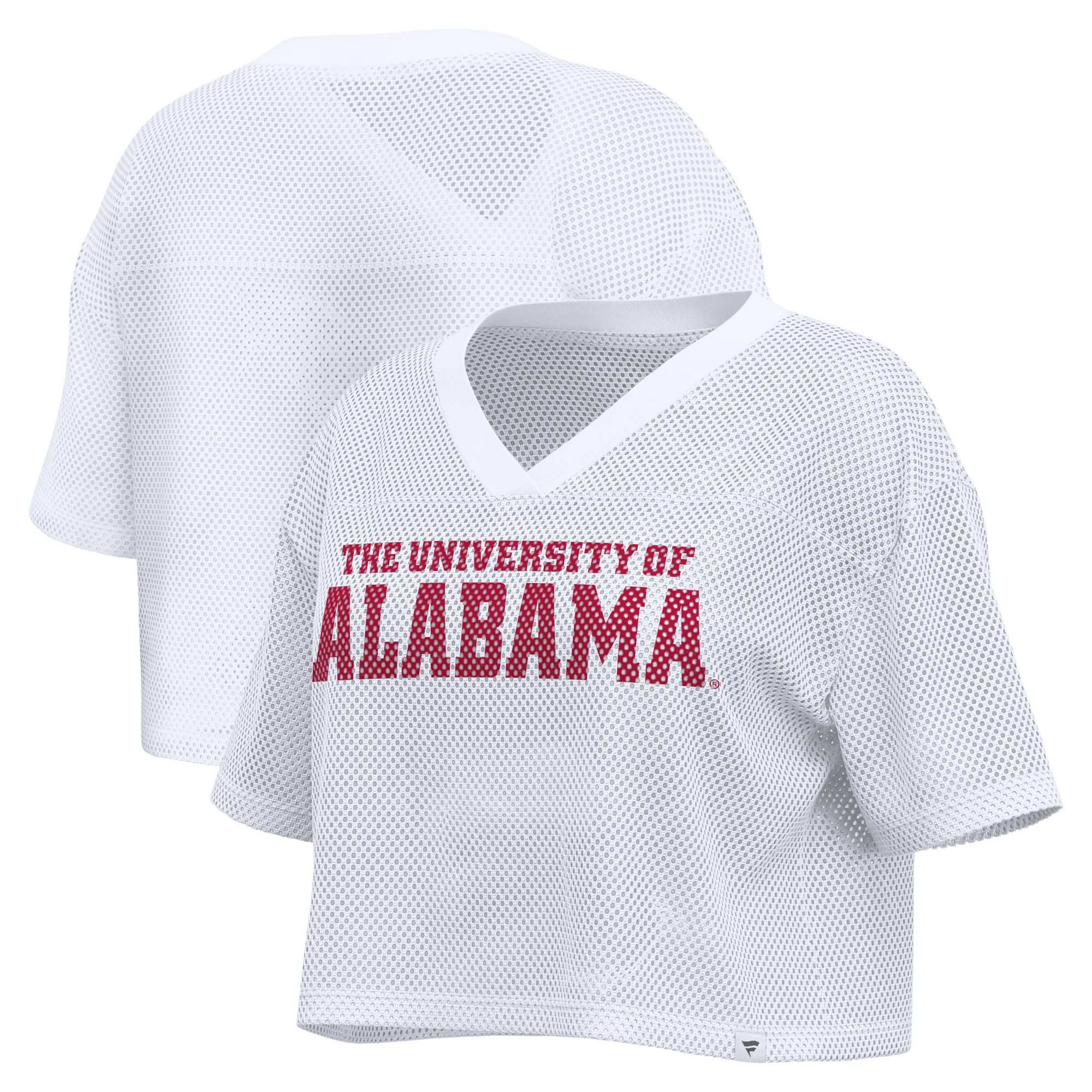 NCAA Women's Alabama Crimson Tide White Fashion Football Jersey