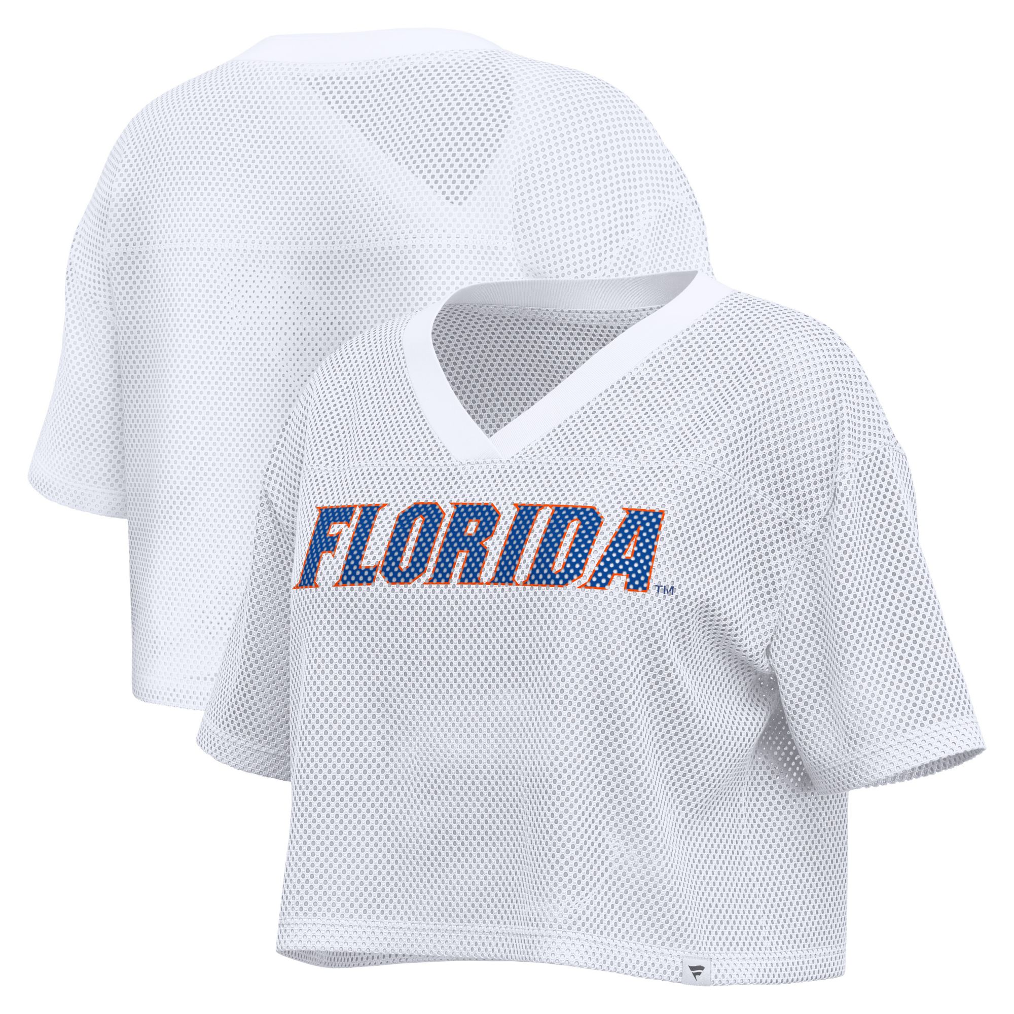 NCAA Women's Florida Gators White Fashion Football Jersey
