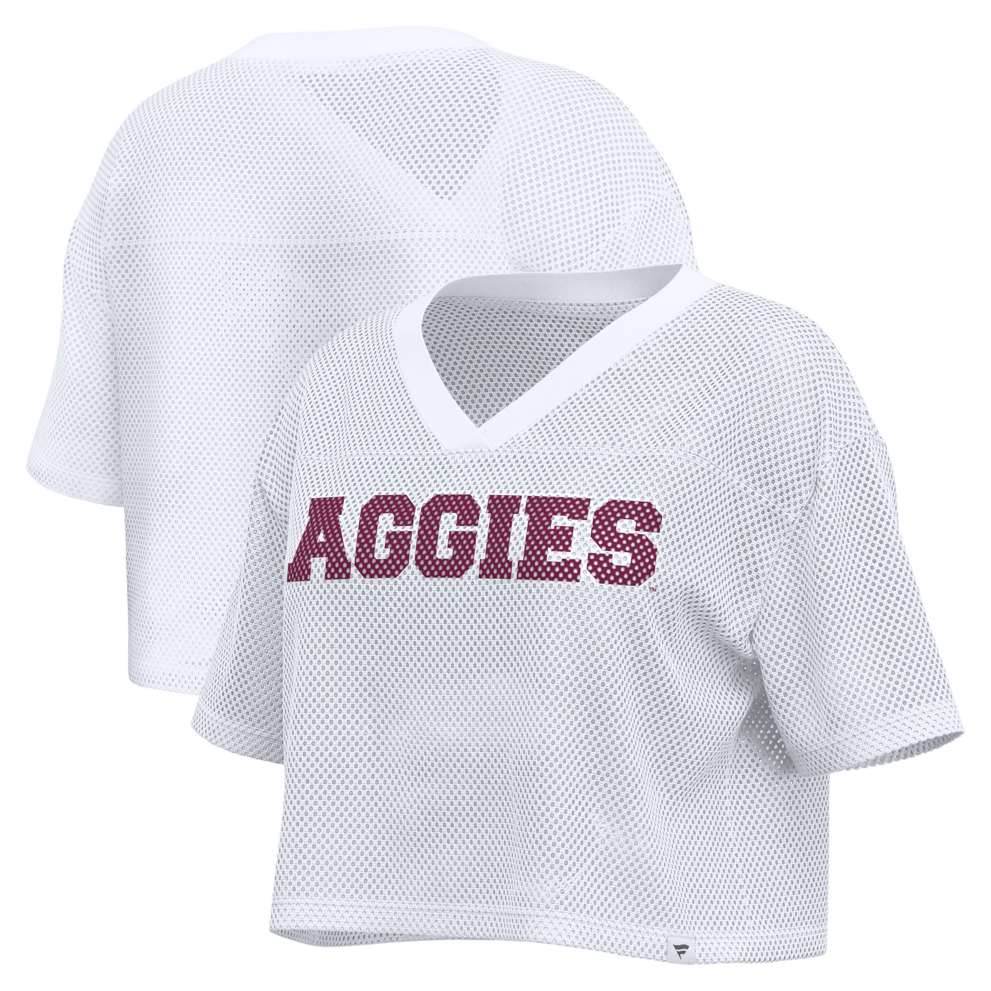 NCAA Women's Texas A&amp;M Aggies White Fashion Football Jersey