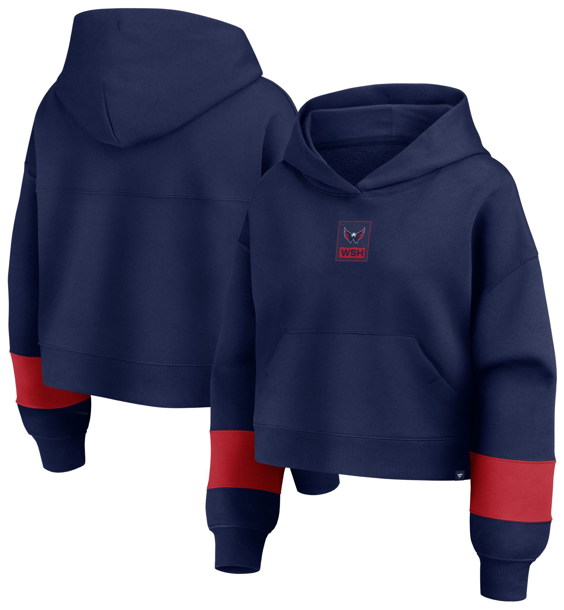 NHL Women's Washington Capitals Colorblock Breakaway Hoodie
