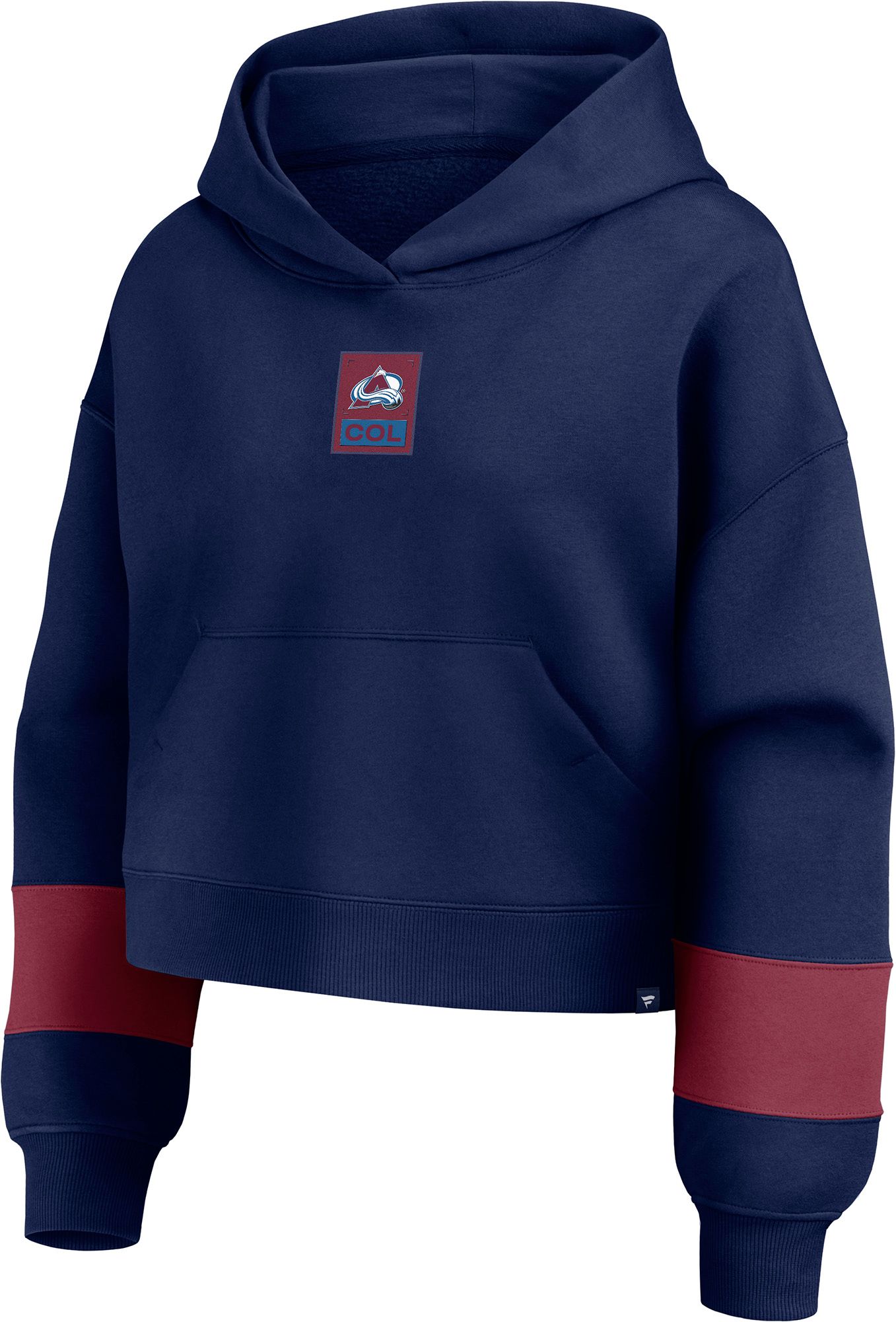 NHL Women's Colorado Avalanche Colorblock Breakaway Hoodie
