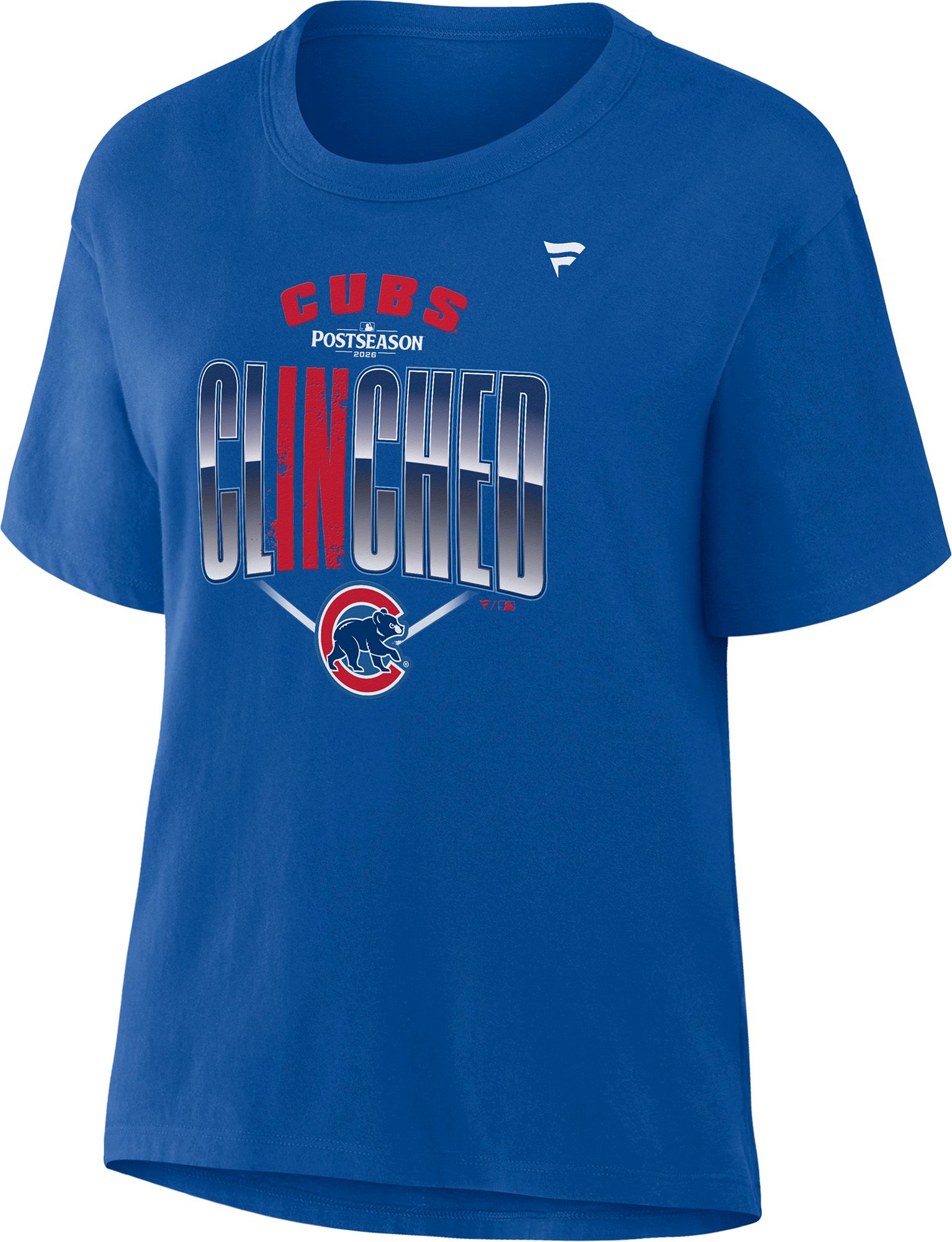 MLB Women's Chicago Cubs Postseason Participant 2026 Locker Room T-Shirt