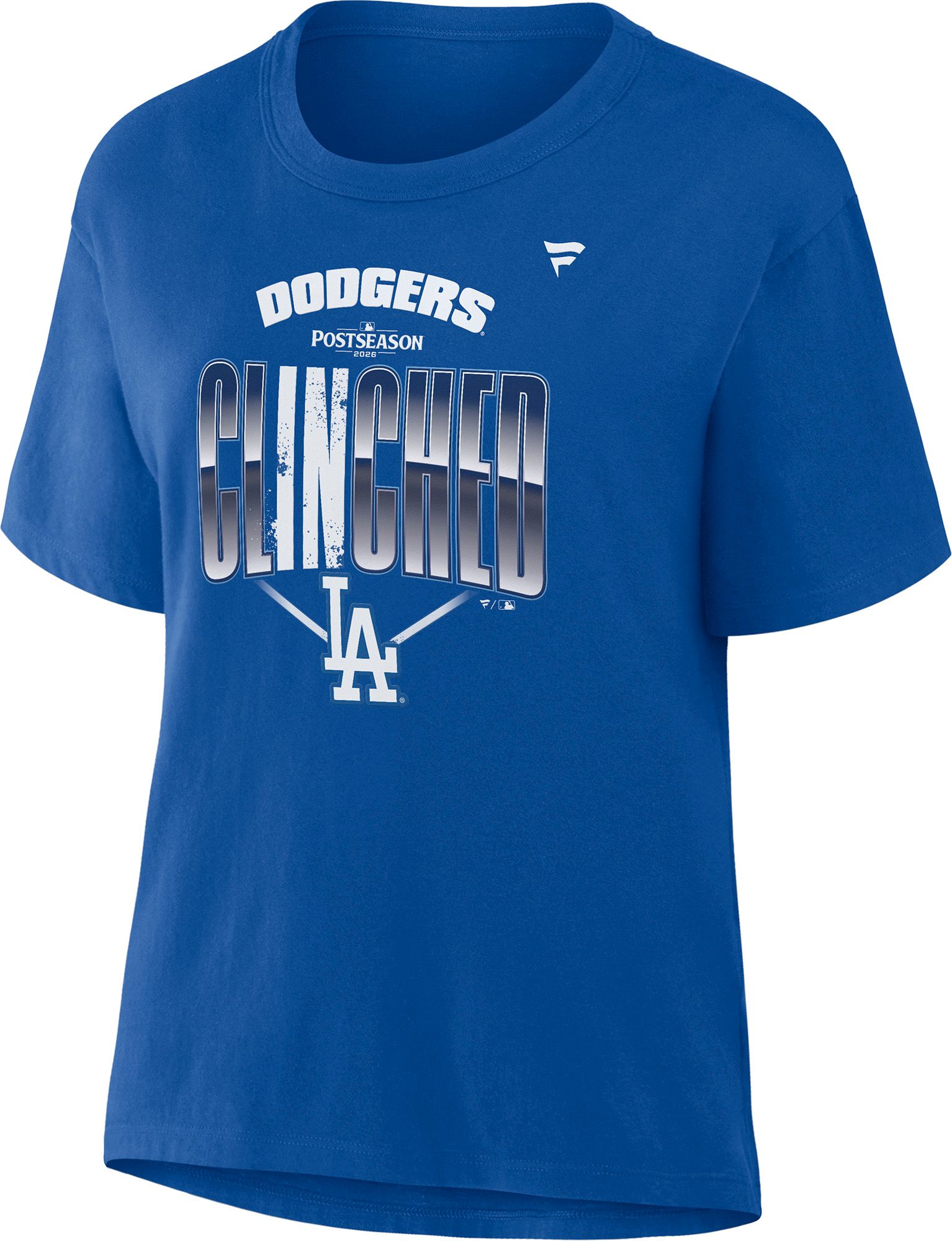 MLB Women's Los Angeles Dodgers Postseason Participant 2026 Locker Room T-Shirt