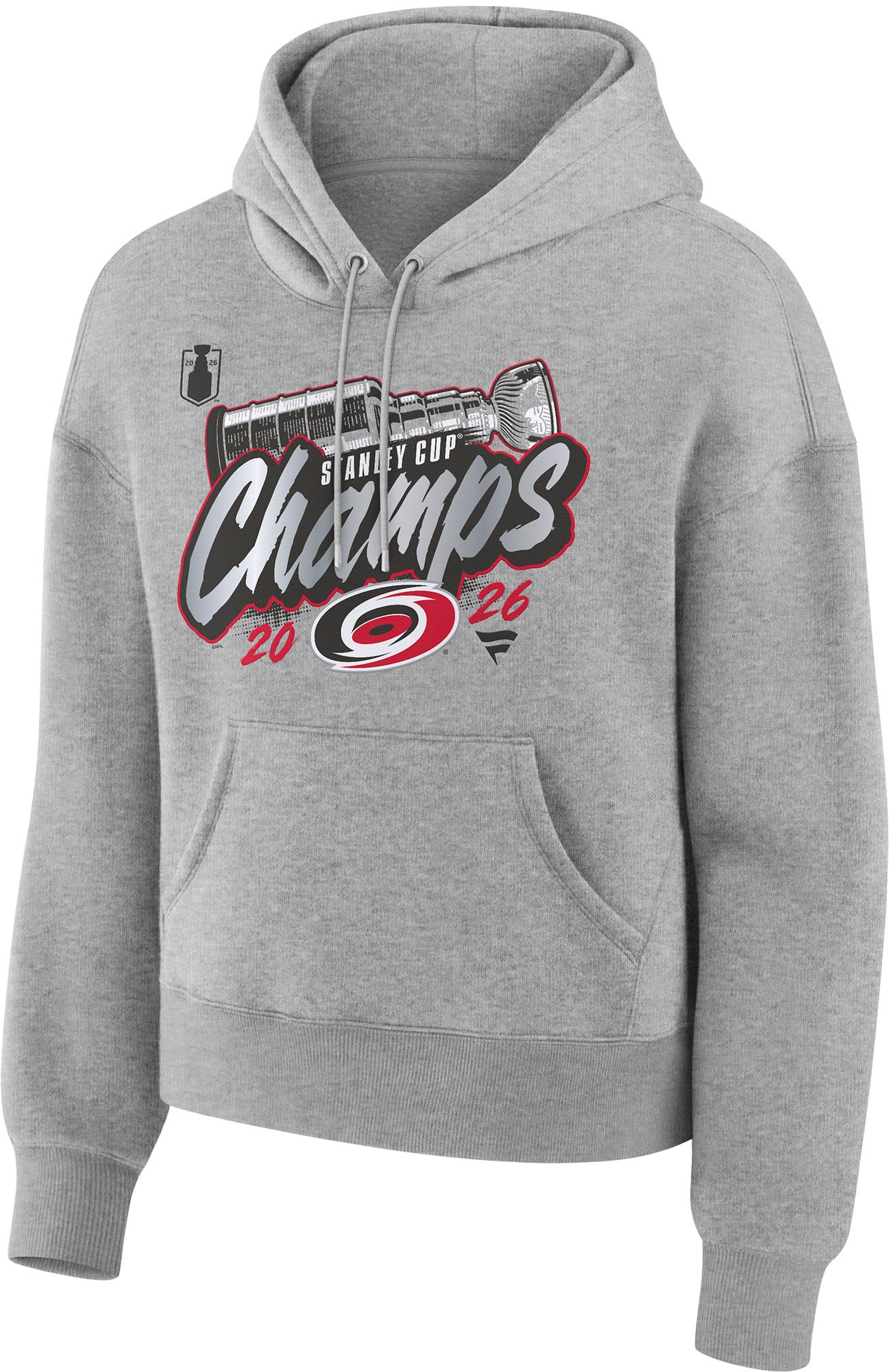 NHL Women's Carolina Hurricanes 2026 Stanley Cup Champions Locker Room Pullover Hoodie