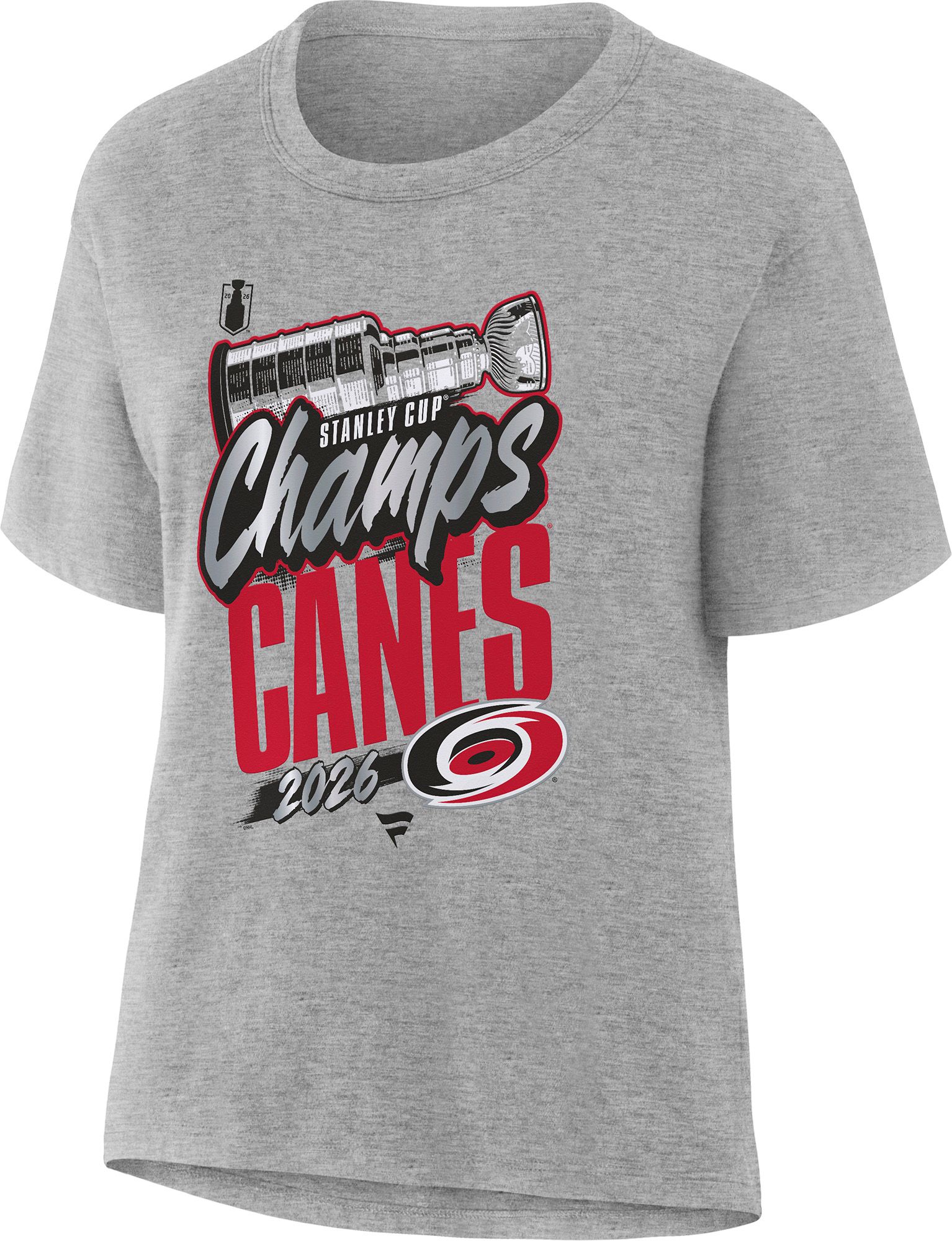 NHL Women's Carolina Hurricanes 2026 Stanley Cup Champions Locker Room T-Shirt