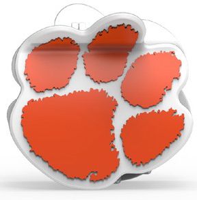 FiZZY Women's Clemson Tigers Orange Logo Claw Clip