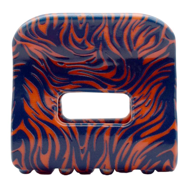 FiZZY Women's Auburn Tigers Blue and Orange Tailgate Hair Clip