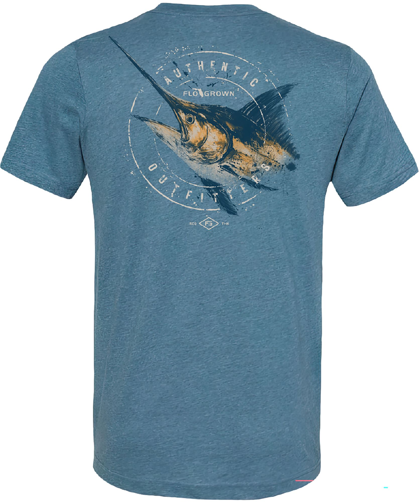 FloGrown Men's Marlin Grunge Tee