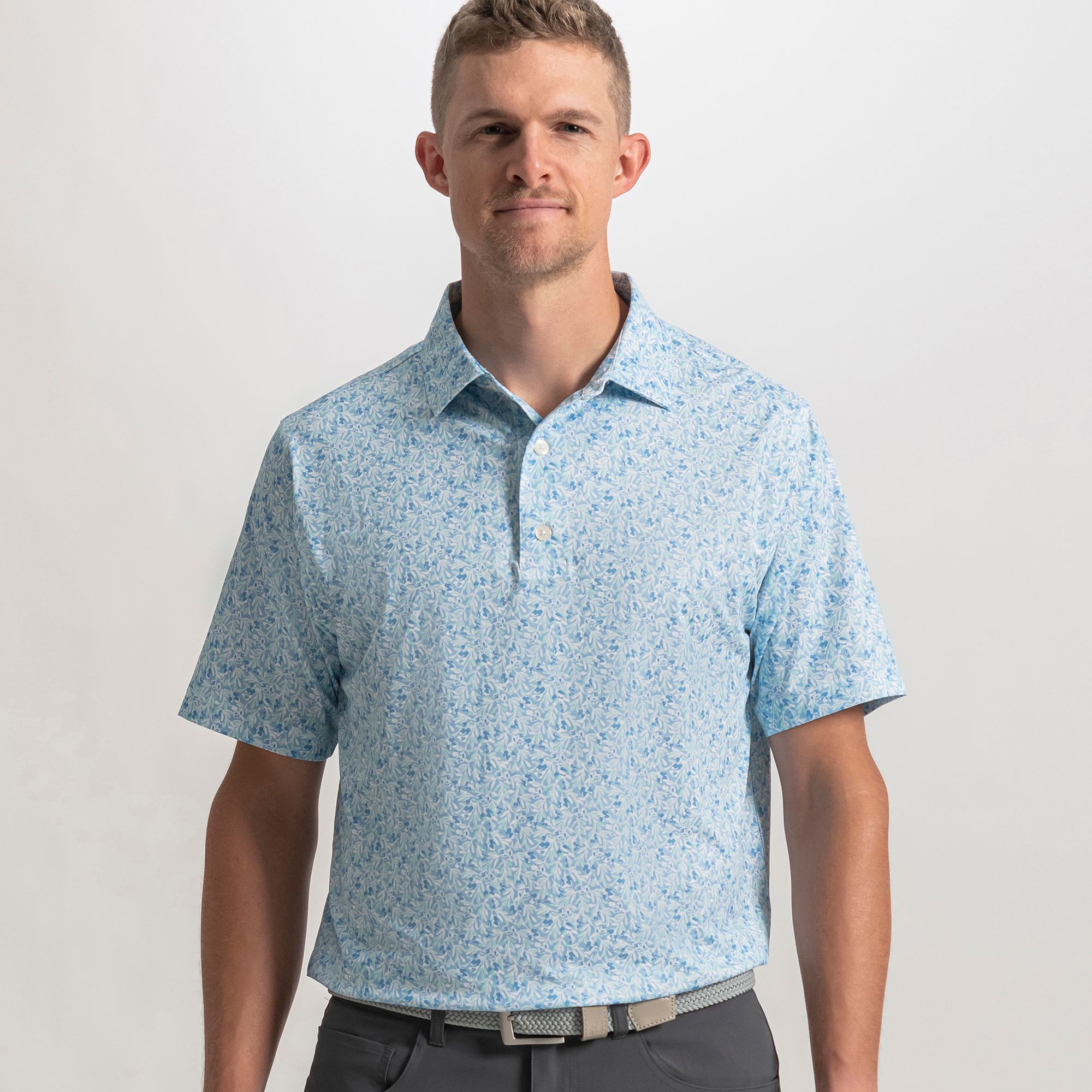 FootJoy Men's Meadow Lisle Golf Polo