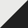 Black/White/Steel Gray