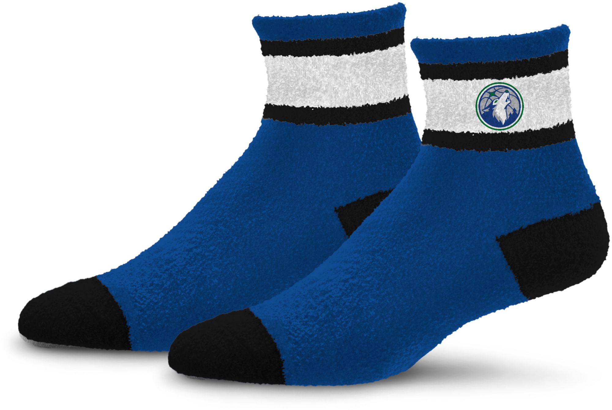 For Bare Feet Minnesota Timberwolves Stripe Cozy Socks
