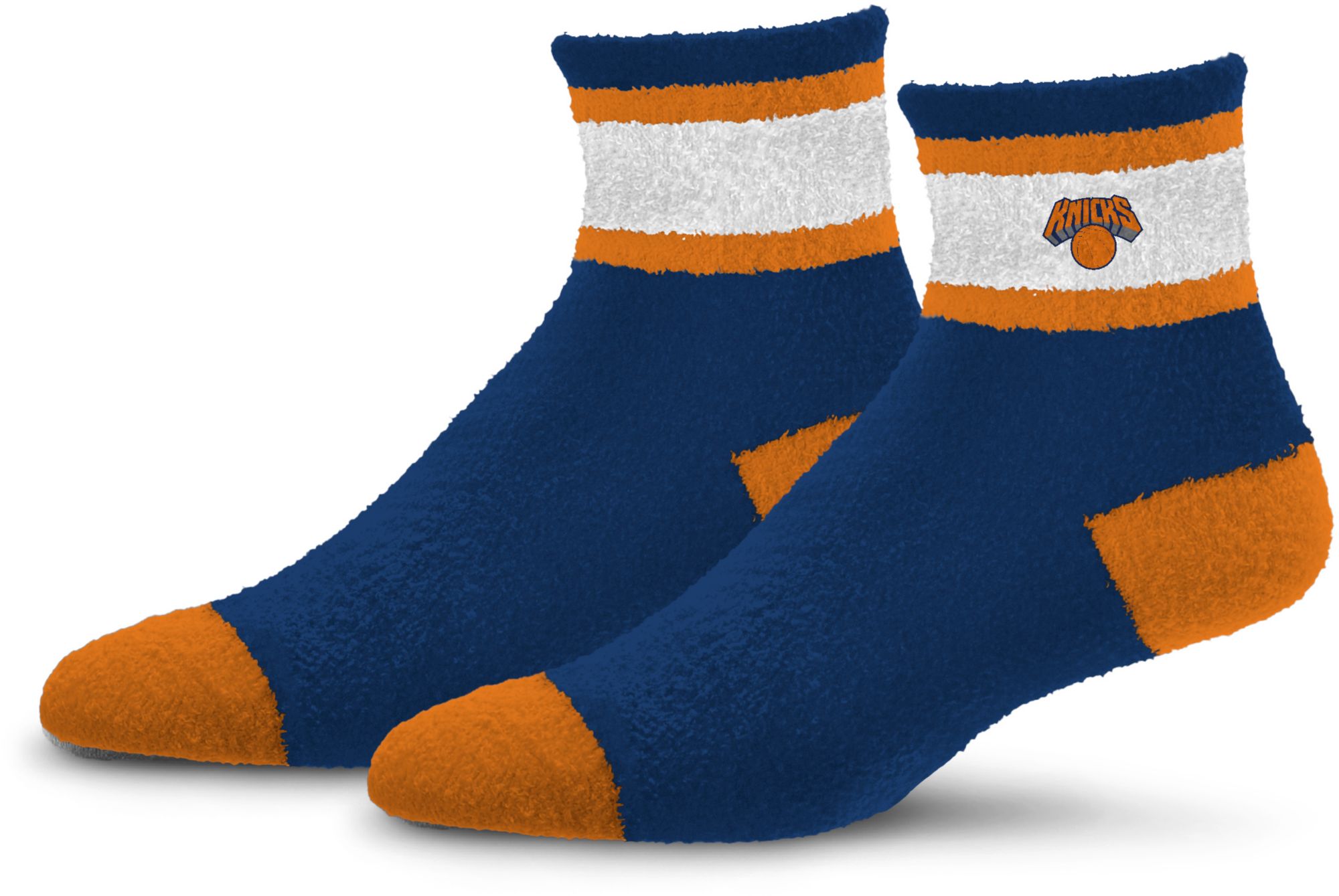 For Bare Feet New York Knicks Stripe Cozy Socks