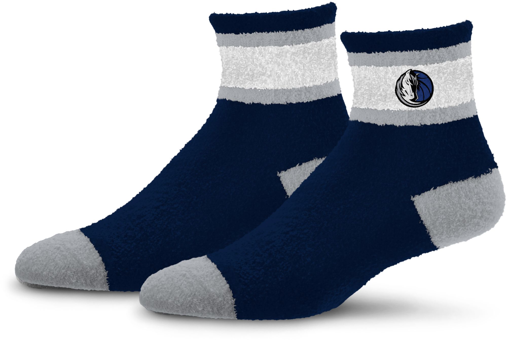 For Bare Feet Dallas Mavericks Stripe Cozy Socks