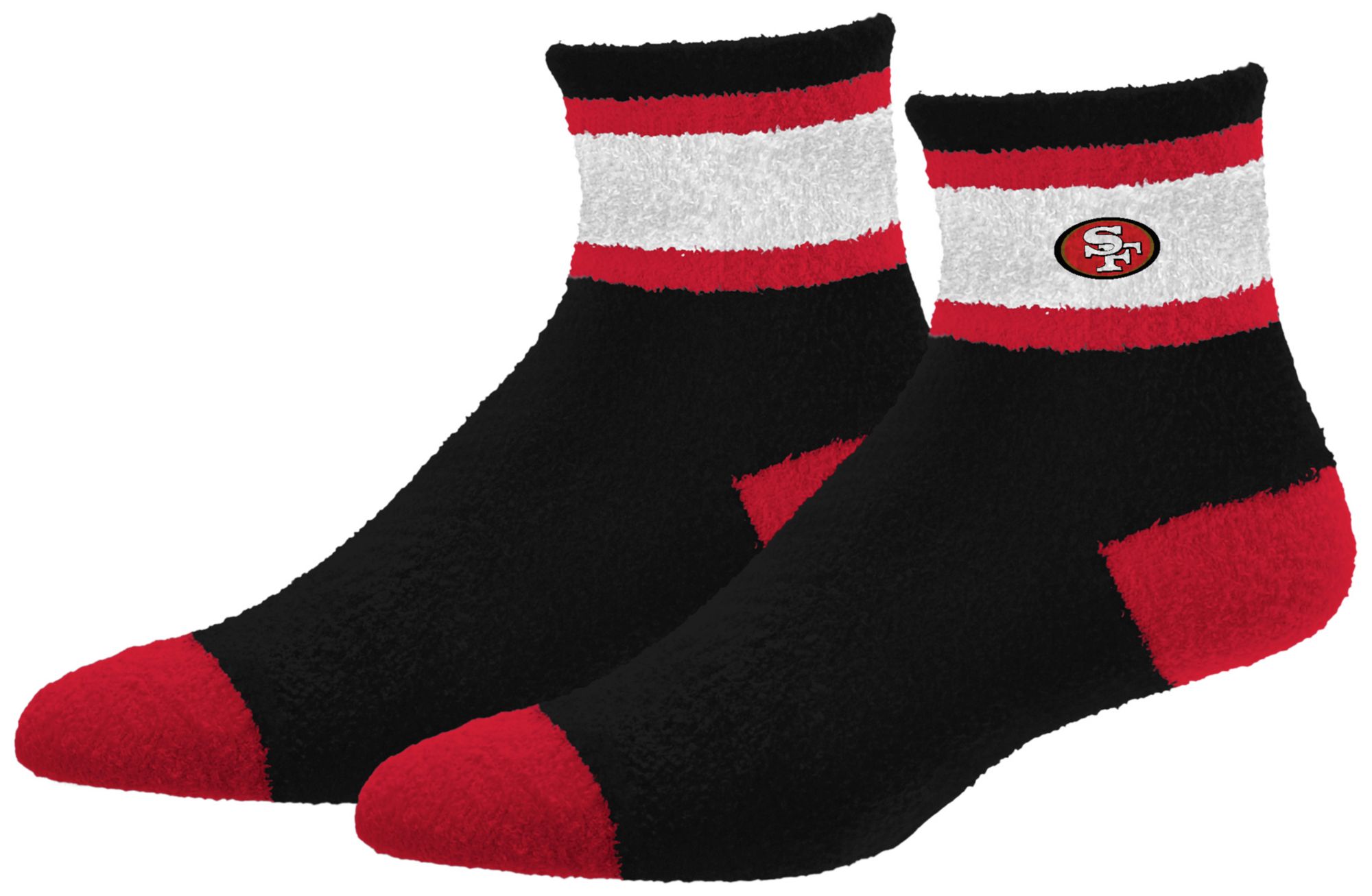 For Bare Feet Adult San Francisco 49ers Established Socks