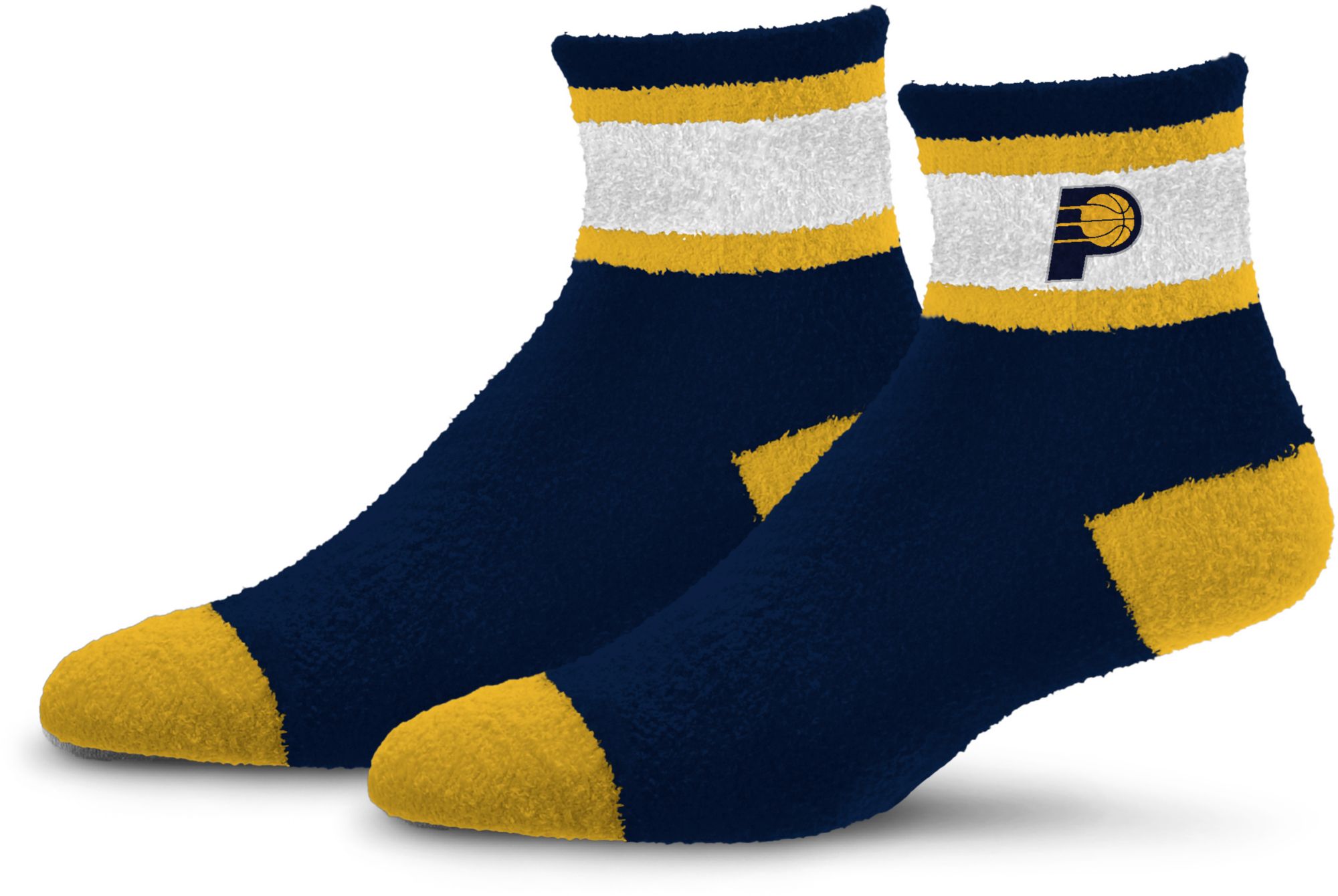 For Bare Feet Indiana Pacers Stripe Cozy Socks