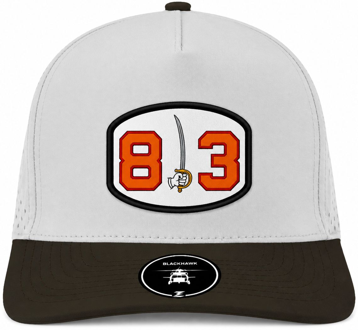 For the Bay Clothing Co. Adult Tampa 813 Pirate Dri-Fit Adjustable Hat
