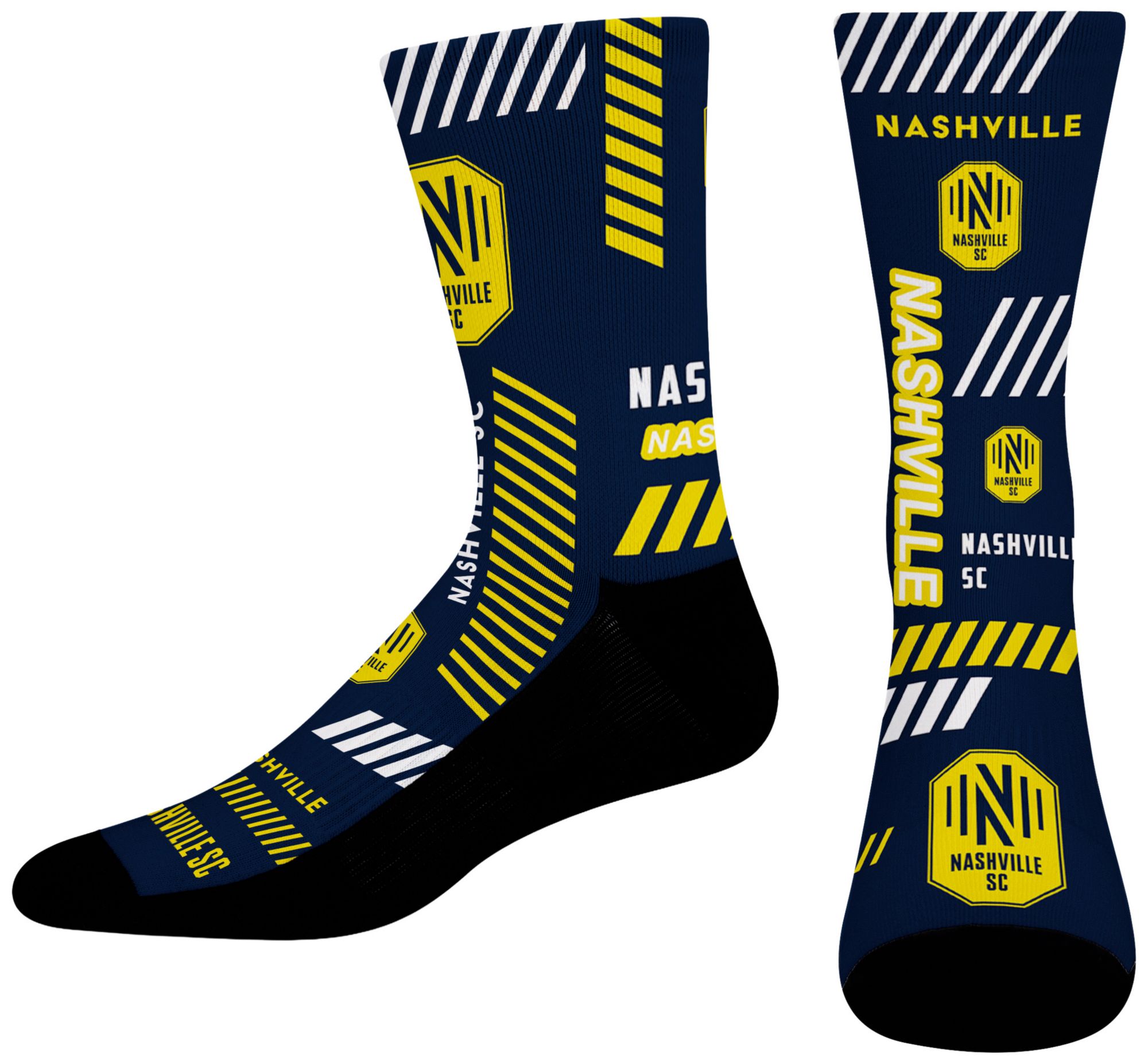 For Bare Feet Adult Nashville SCS Multi Fantastic Sublimated Crew Socks