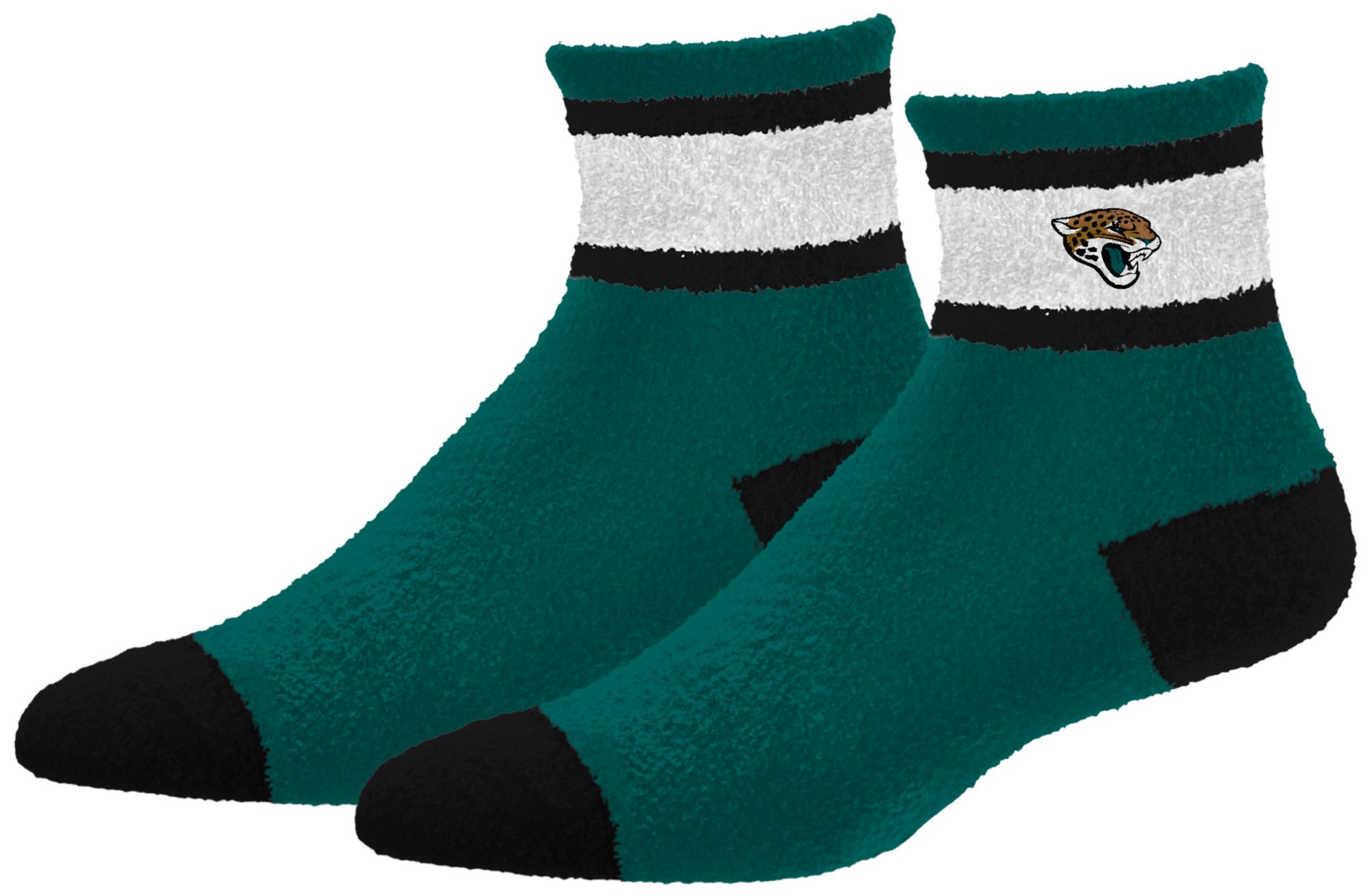 For Bare Feet Adult Jacksonville Jaguars Jade Cozy Socks