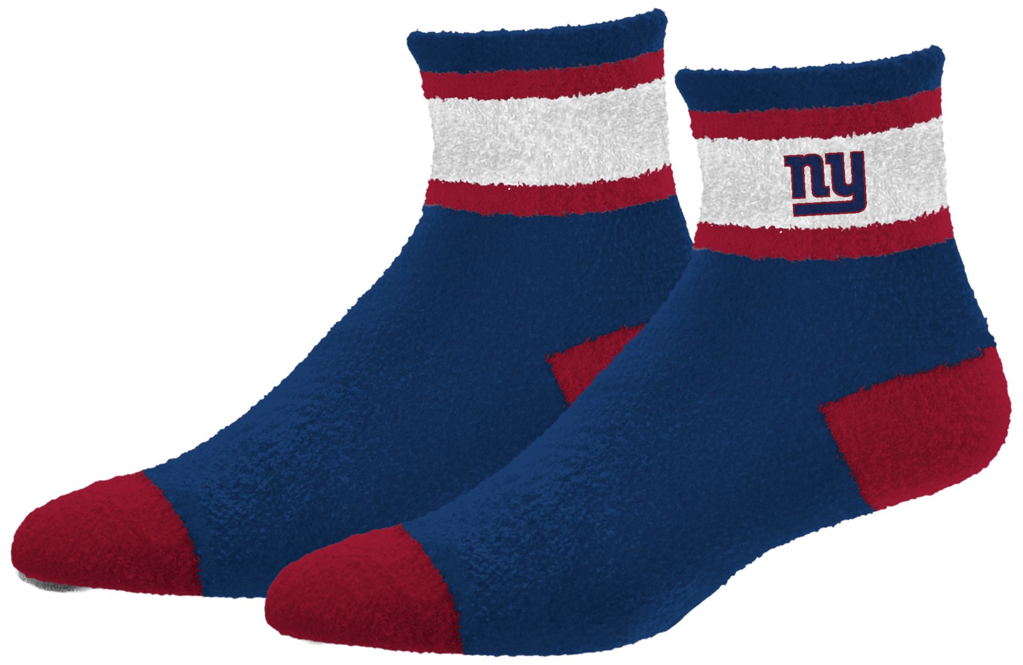 For Bare Feet Adult New York Giants Blueberry Cozy Socks