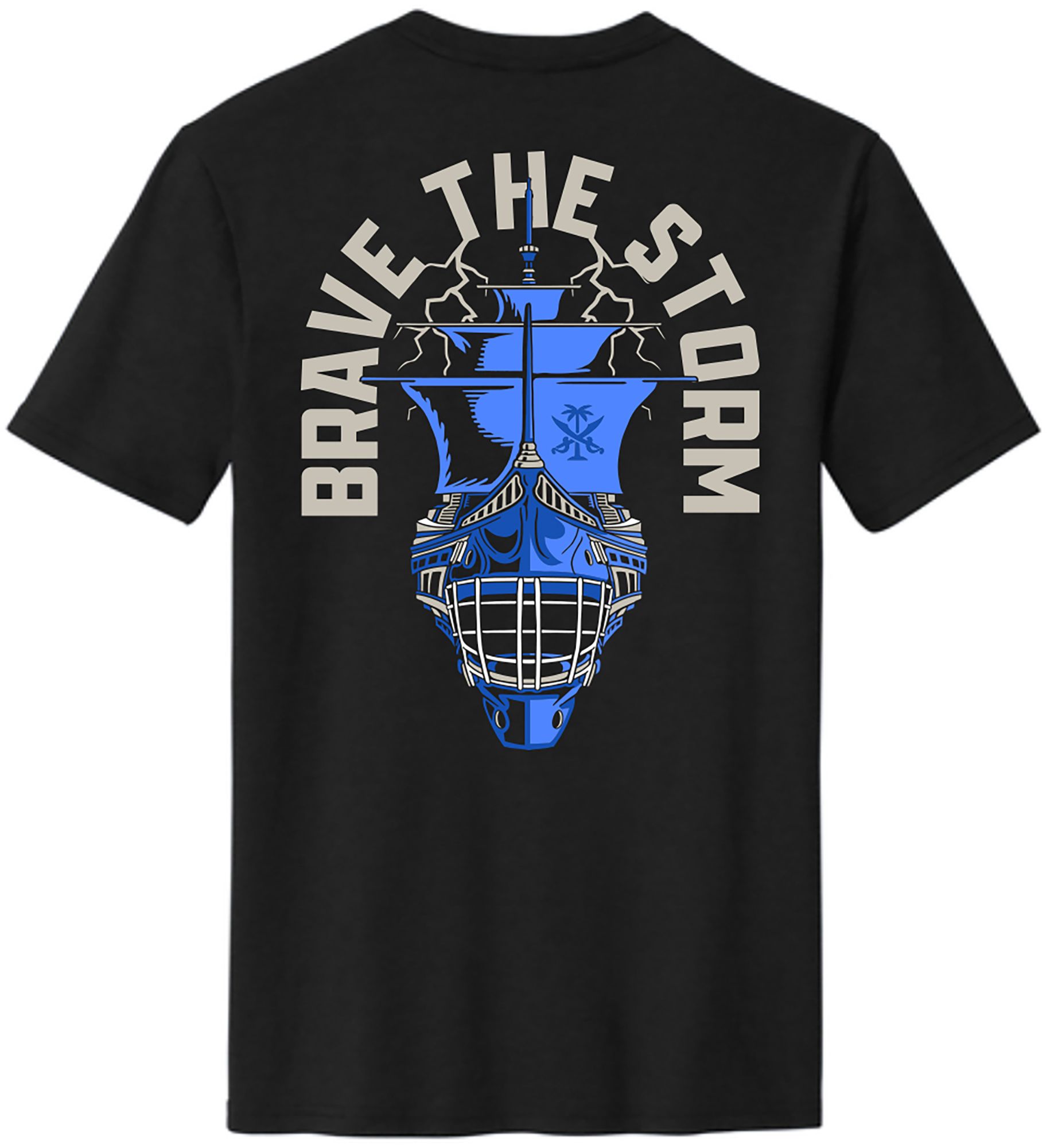 For the Bay Clothing Co. Men's Tampa Bay Black Brave T-Shirt