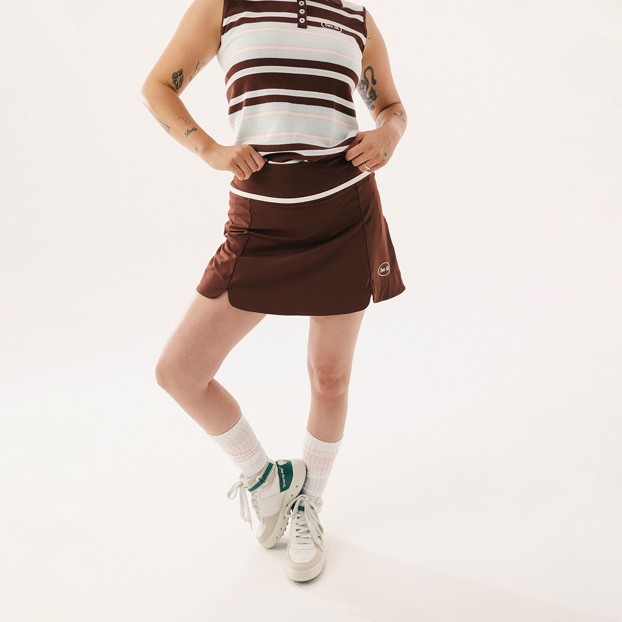 Fore All Women's 16” Kendall Golf Skort