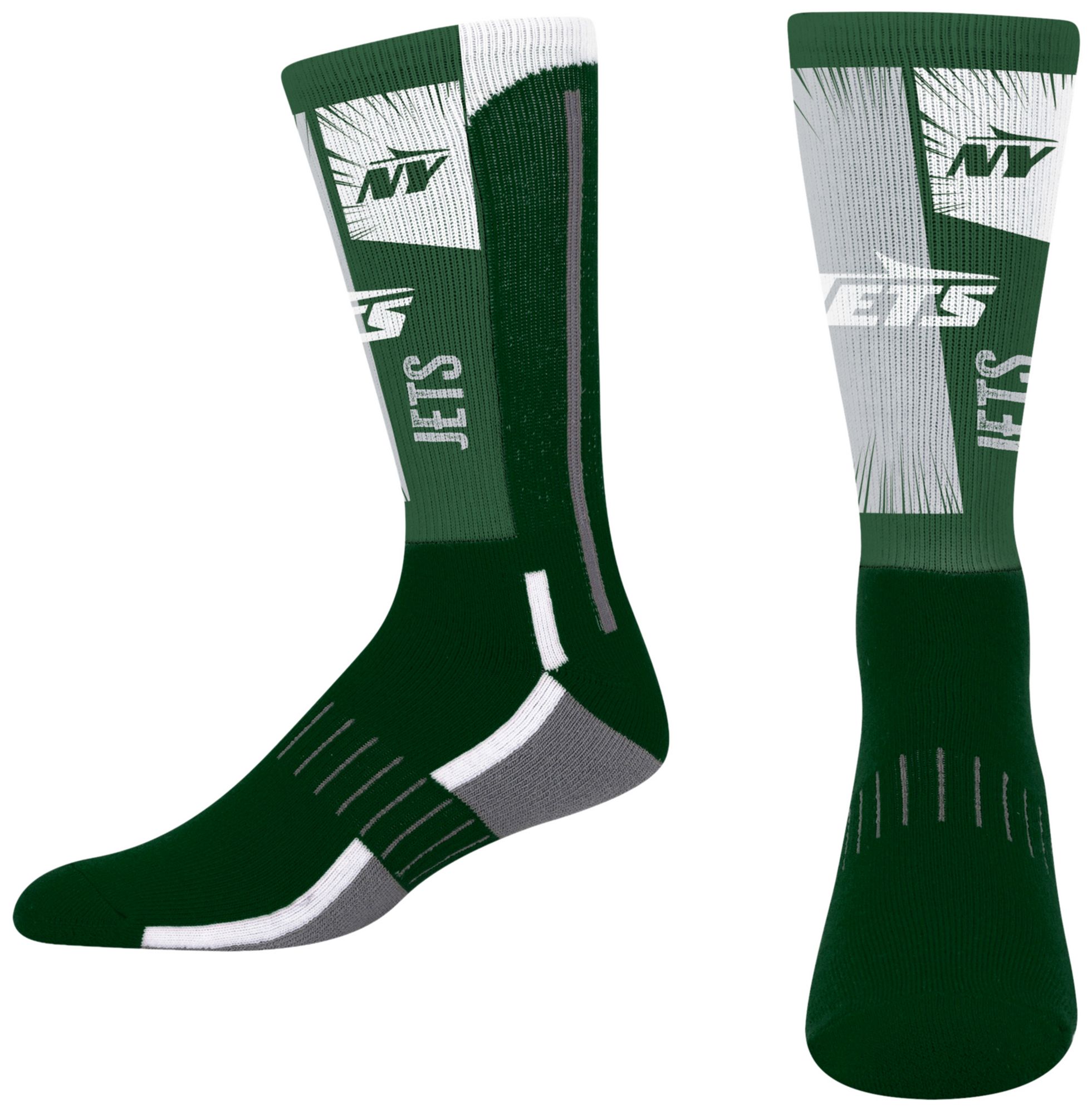 For Bare Feet Youth New York Jets Mascot Socks