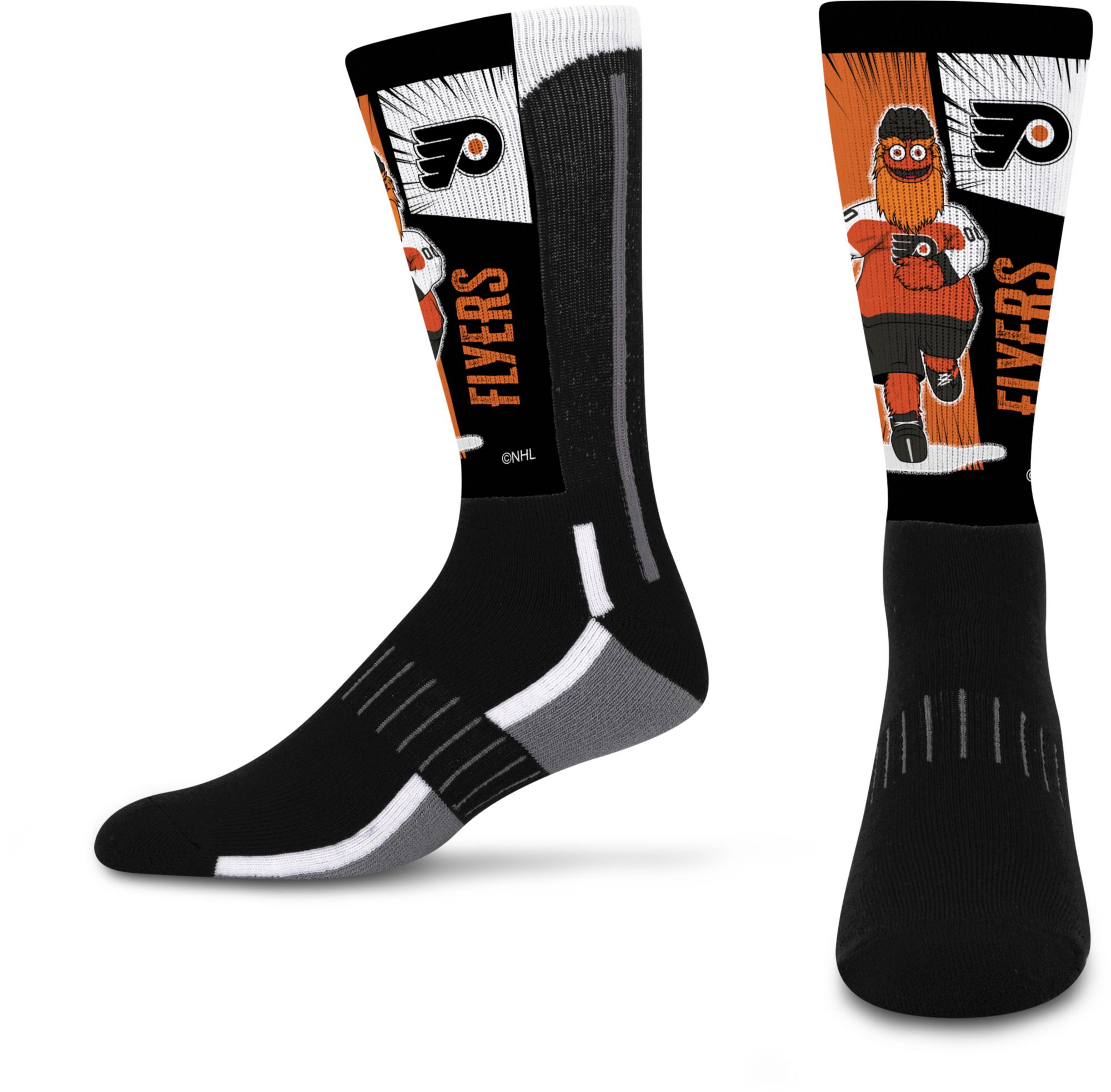 For Bare Feet Youth Philadelphia Flyers Deuce Mascot Socks