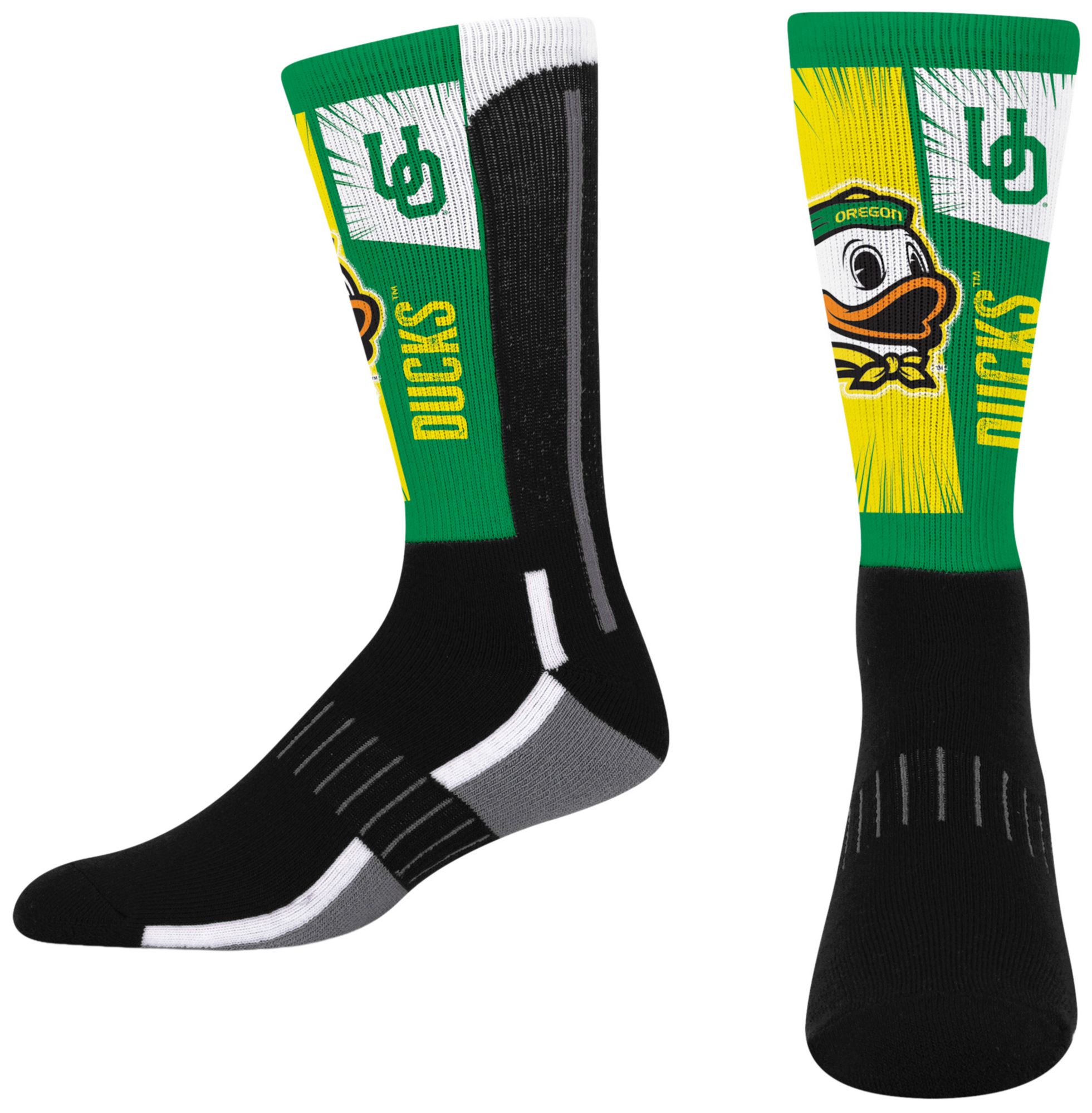 For Bare Feet Youth Oregon Ducks Mascot Socks