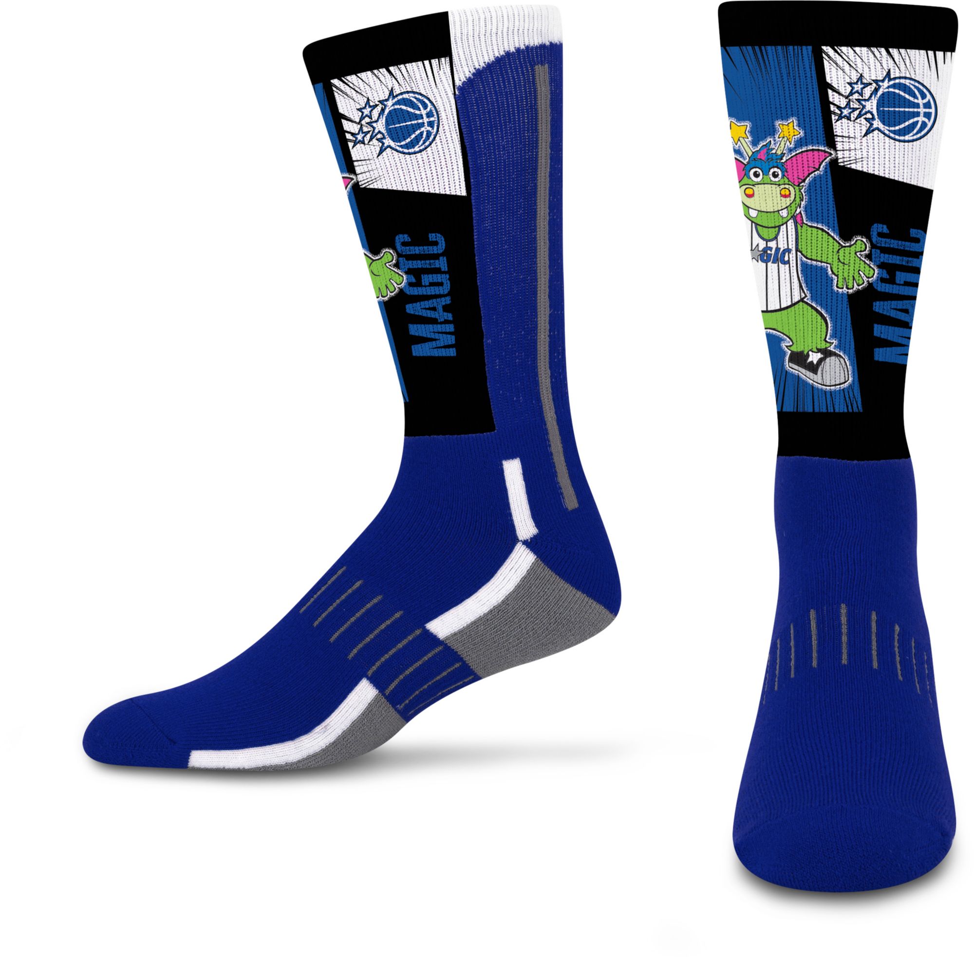 For Bare Feet Youth Orlando Magic Deuce Mascot Socks