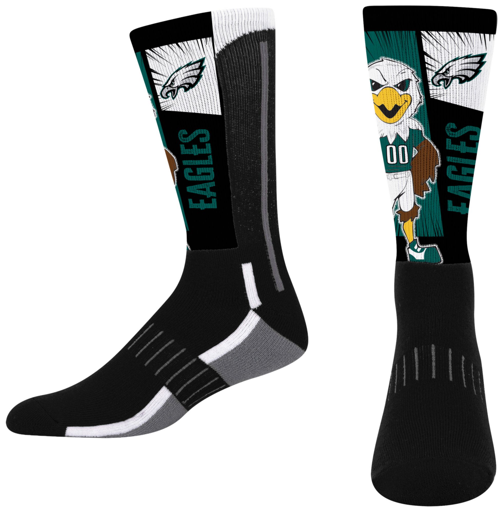 For Bare Feet Youth Philadelphia Eagles Mascot Socks