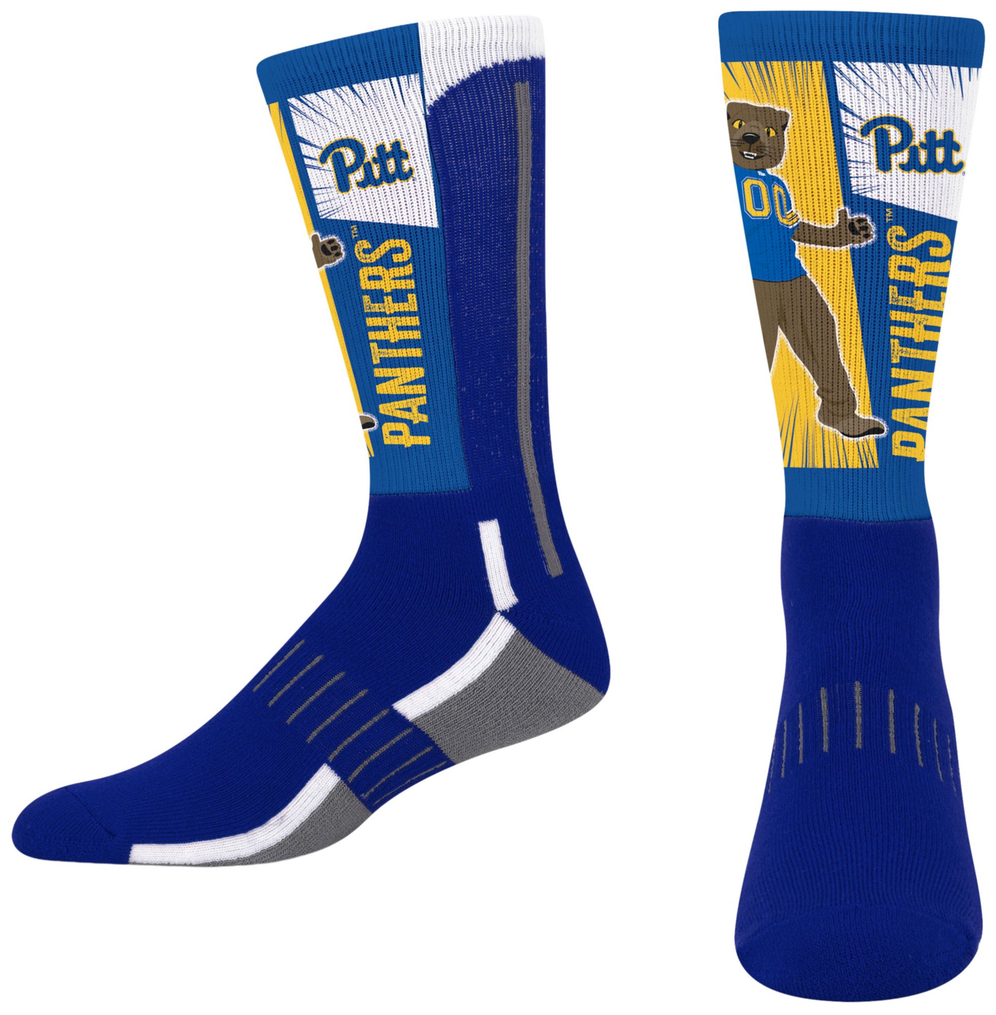 For Bare Feet Youth Pittsburgh Panthers Mascot Socks