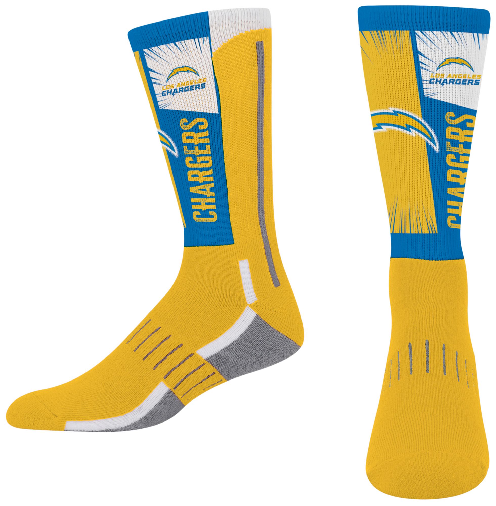 For Bare Feet Youth Los Angeles Chargers Mascot Socks