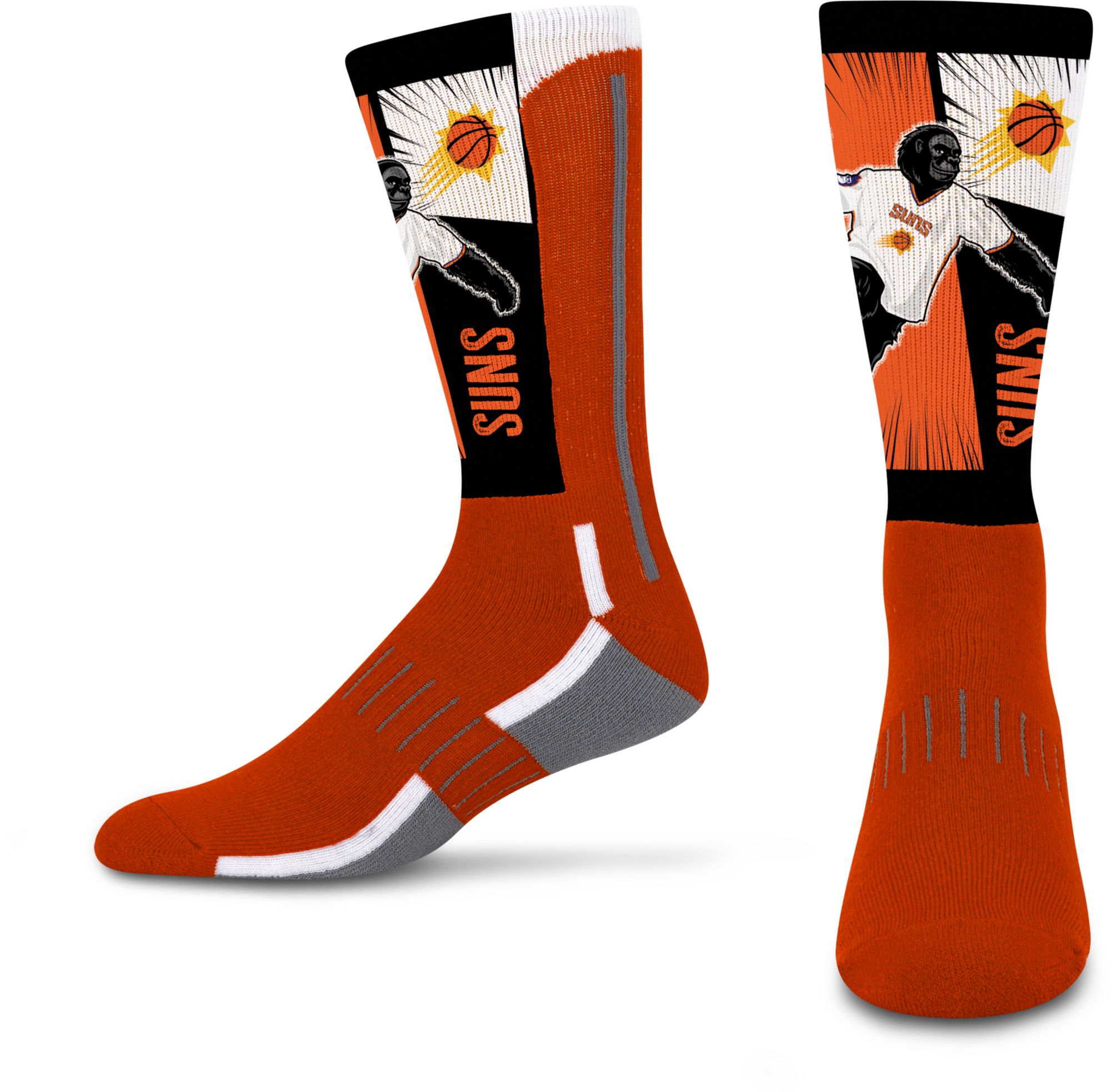 For Bare Feet Youth Phoenix Suns Deuce Mascot Socks