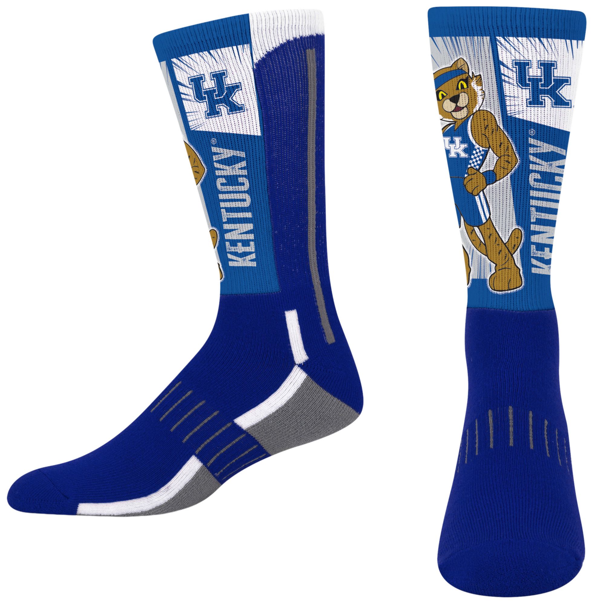 For Bare Feet Youth Kentucky Wildcats Mascot Socks