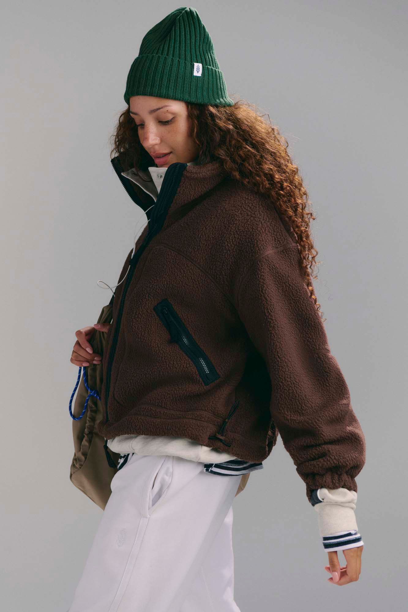 FP Movement Women's Hit The Slopes Fleece Funnel Neck Jacket