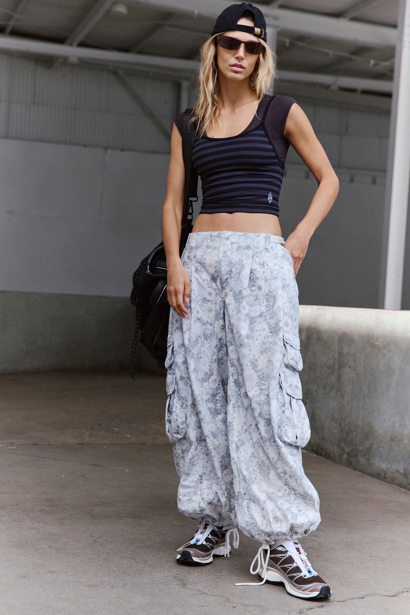 FP Movement Women's Charmer Printed Utility Pants