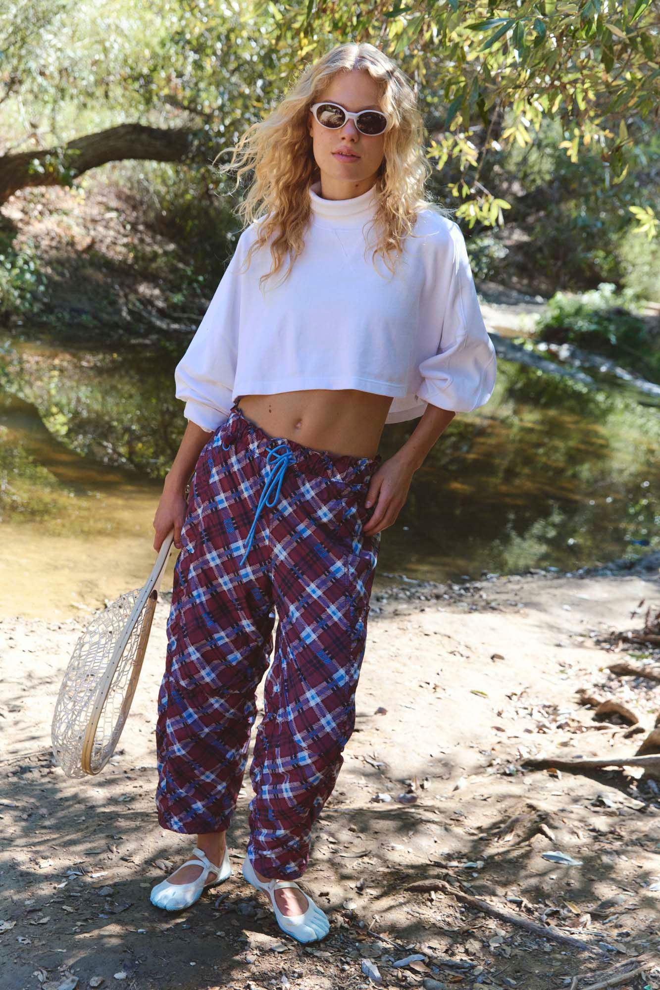 FP Movement Women's In The Wild Fleece-Lined Printed Hike Pants