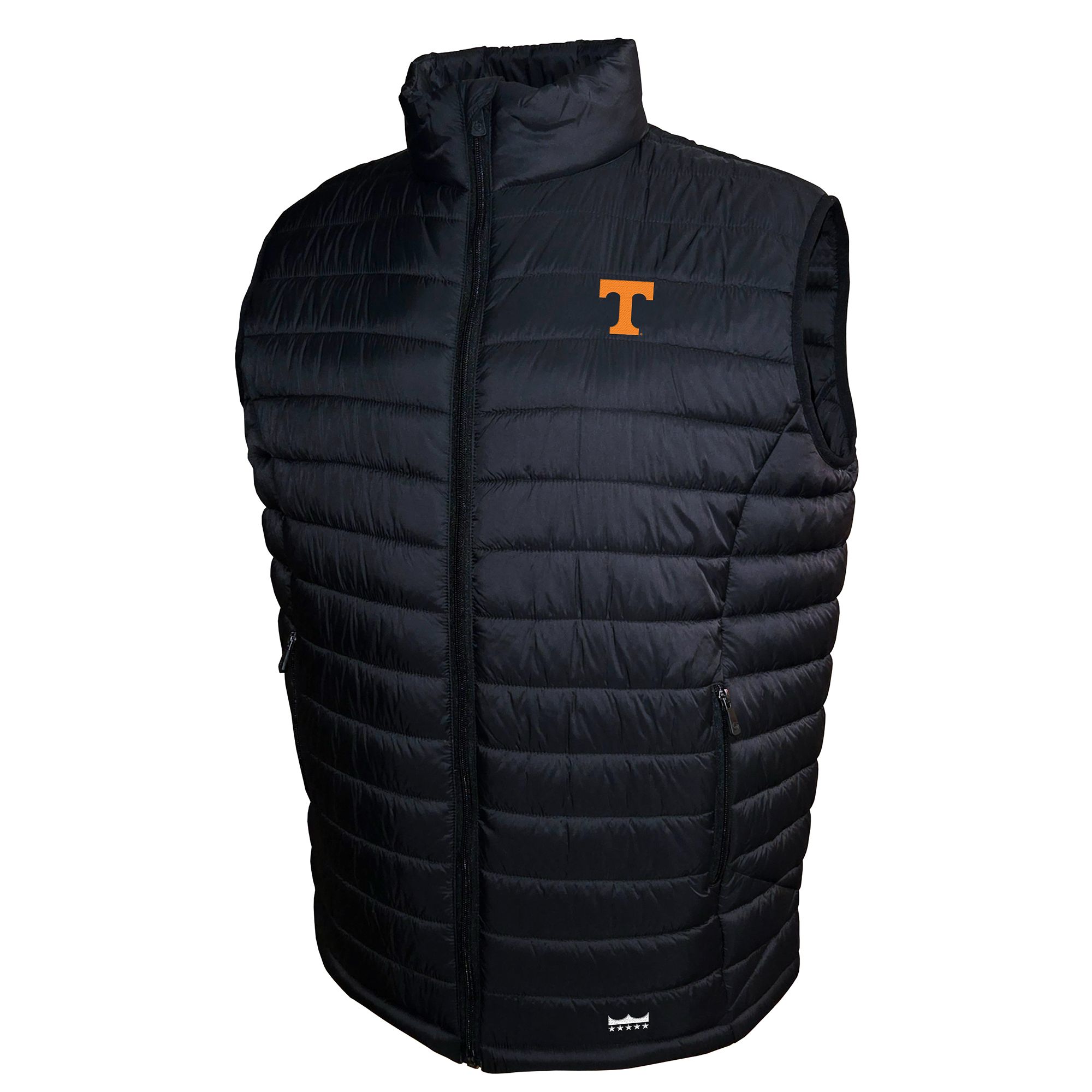 Franchise Club Men's Tennessee Volunteers Black Packable Vest