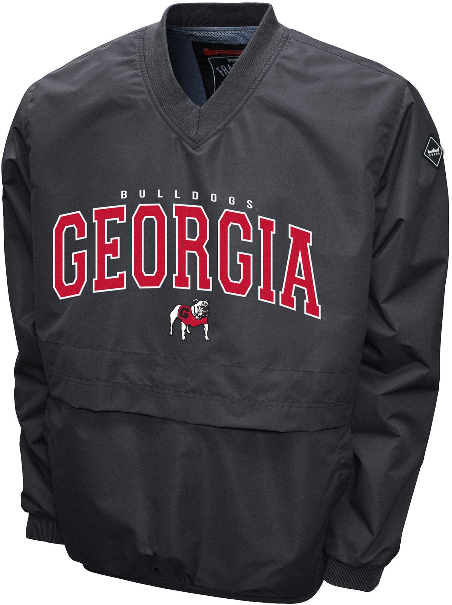 Franchise Club Men's Georgia Bulldogs Gray Member 2 Jacket